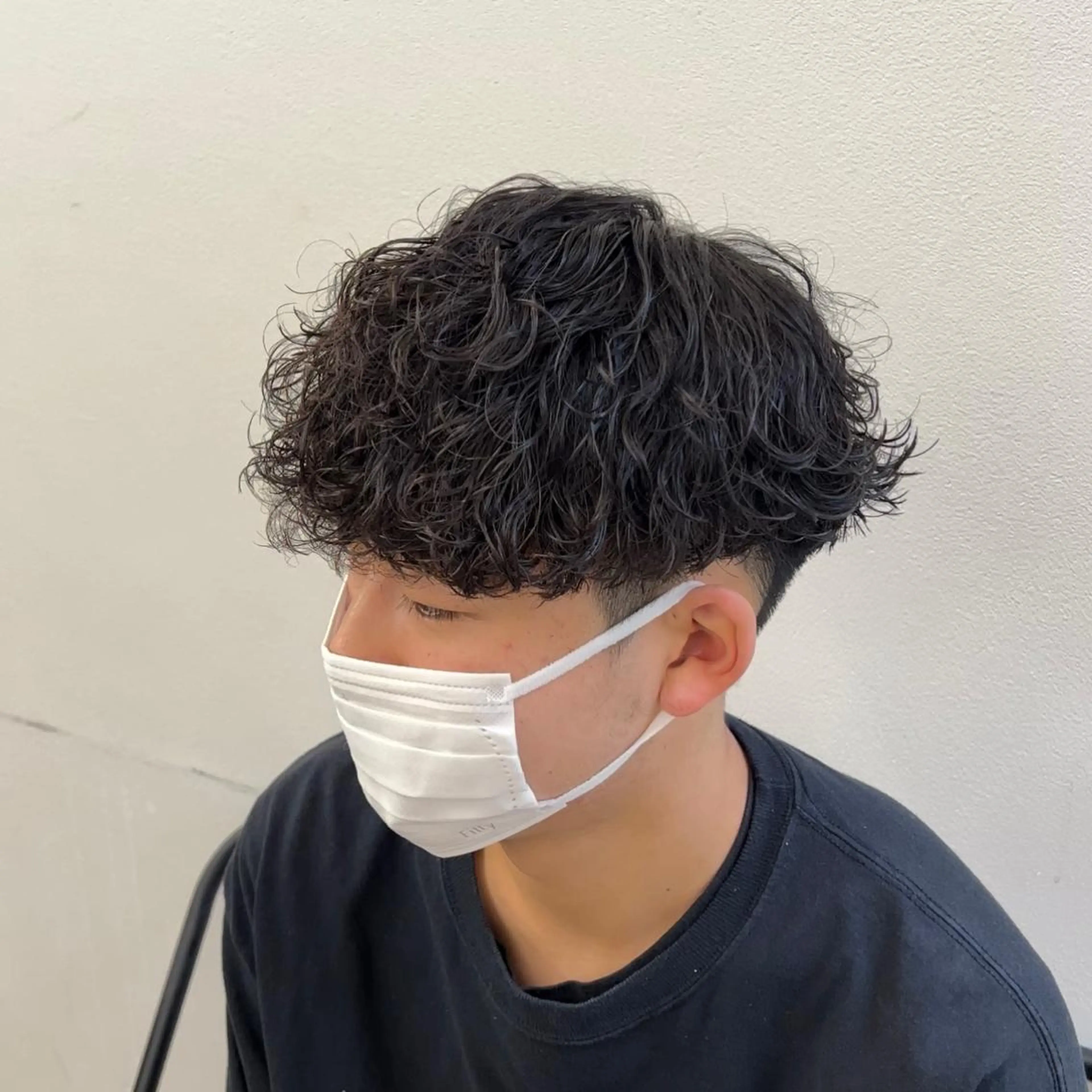 ショート パーマ メンズ メンズパーマ カット パーマ ✂︎メンズパーマ✂︎ 伊藤秀真のヘアスタイル