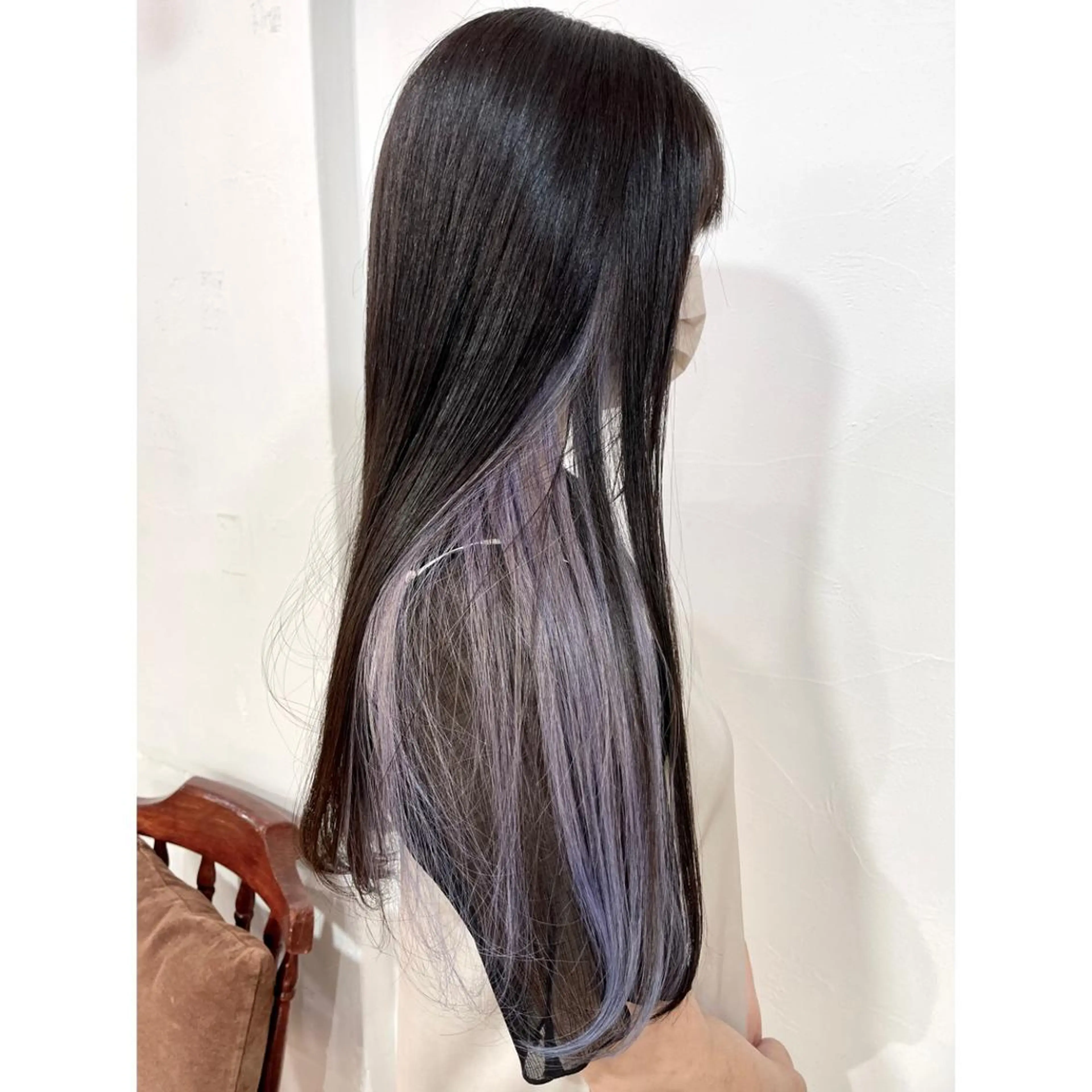 ロング カラー ヘアアレンジ カット ヘアカラー 🦋エクステ/透明感 カラー🦋宮川莉央のヘアスタイル