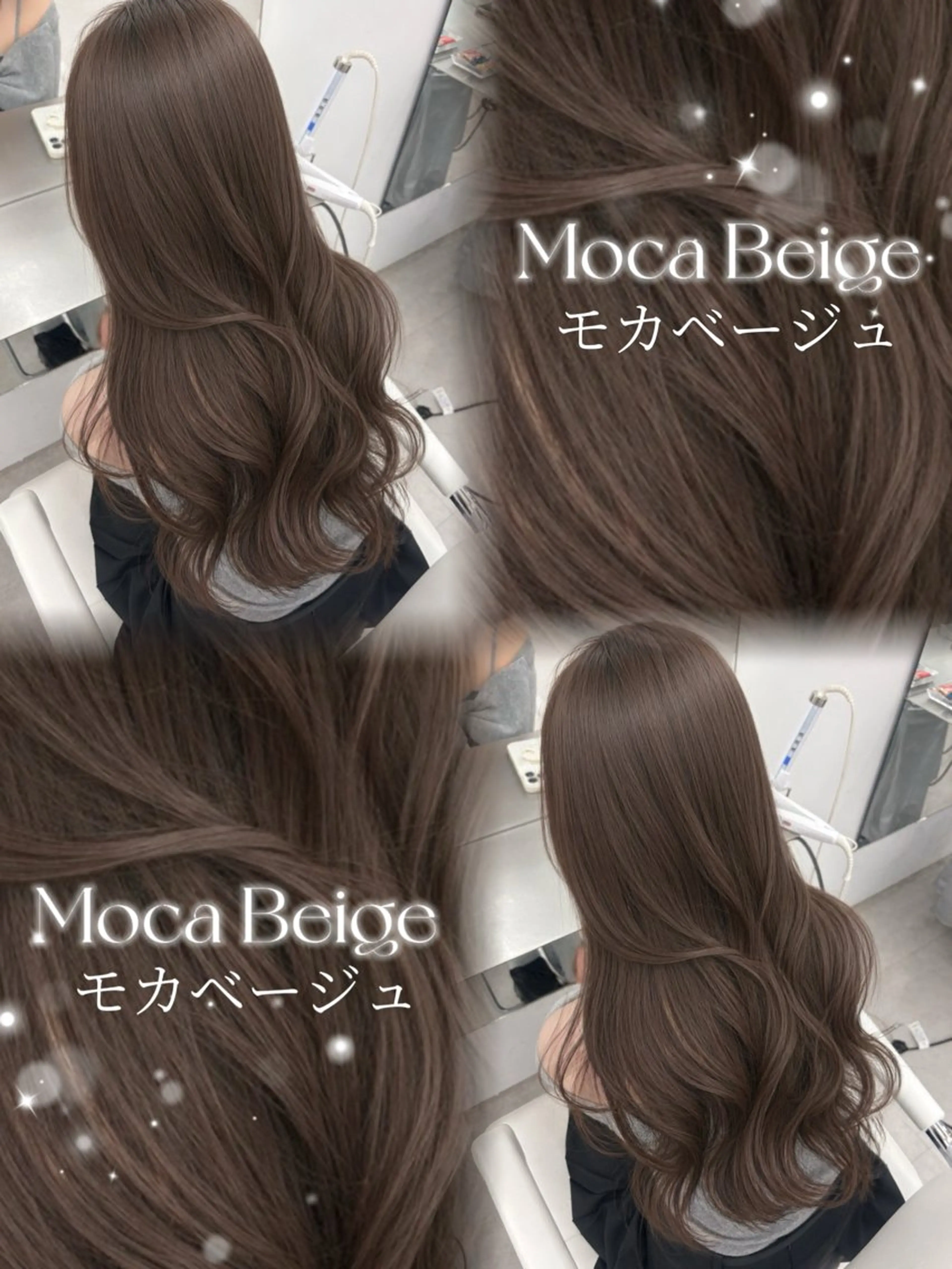 カラー ヘアカラー 韓国ヘア🎀 もかのヘアスタイル