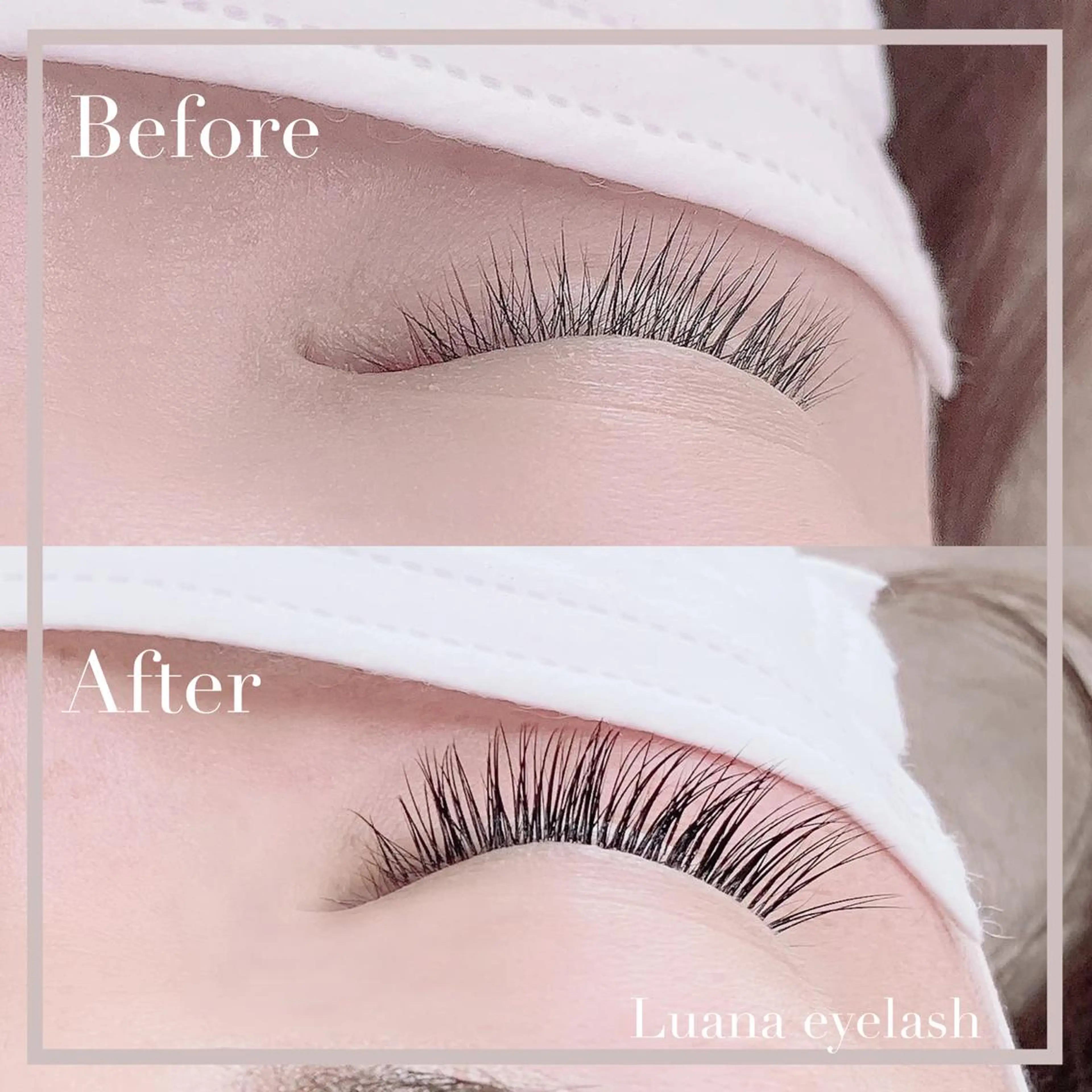 マツエク・マツパ Luana eyelashのマツエク・マツパデザイン