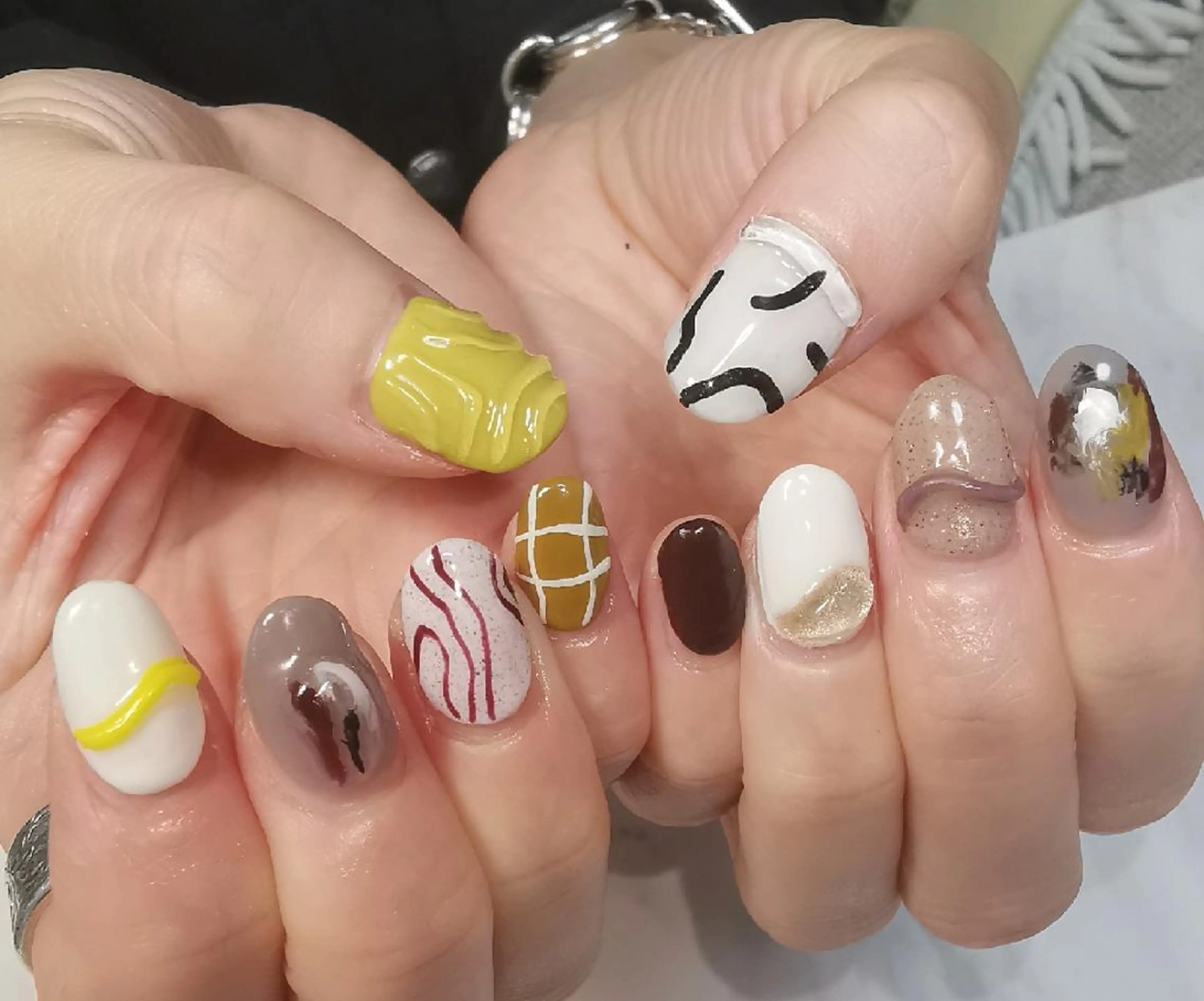 ネイル ニュアンスネイル ハンドネイル reve あやののネイルデザイン