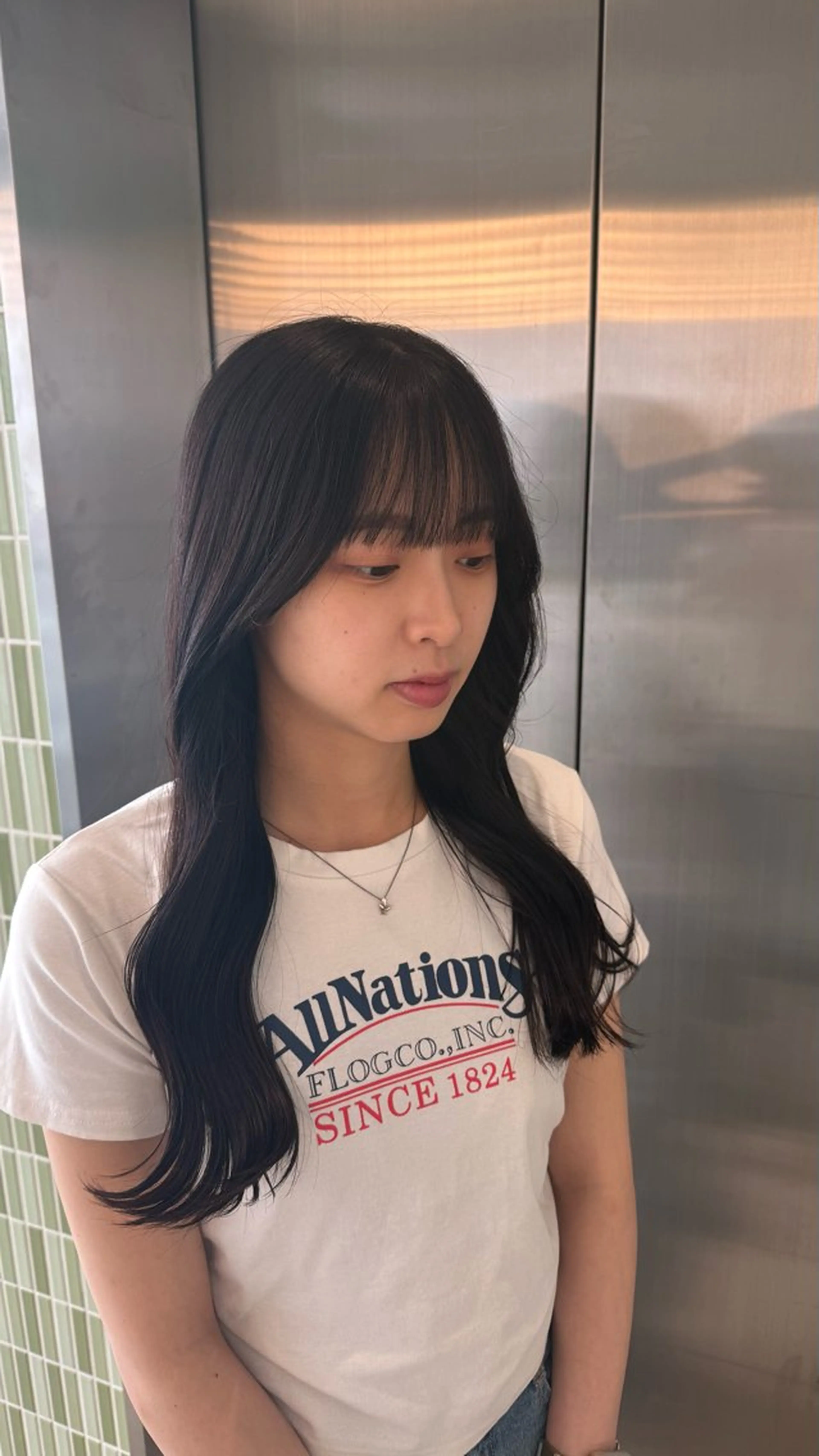 ロング RUKA👱🏻 メンズカットパーマのヘアスタイル