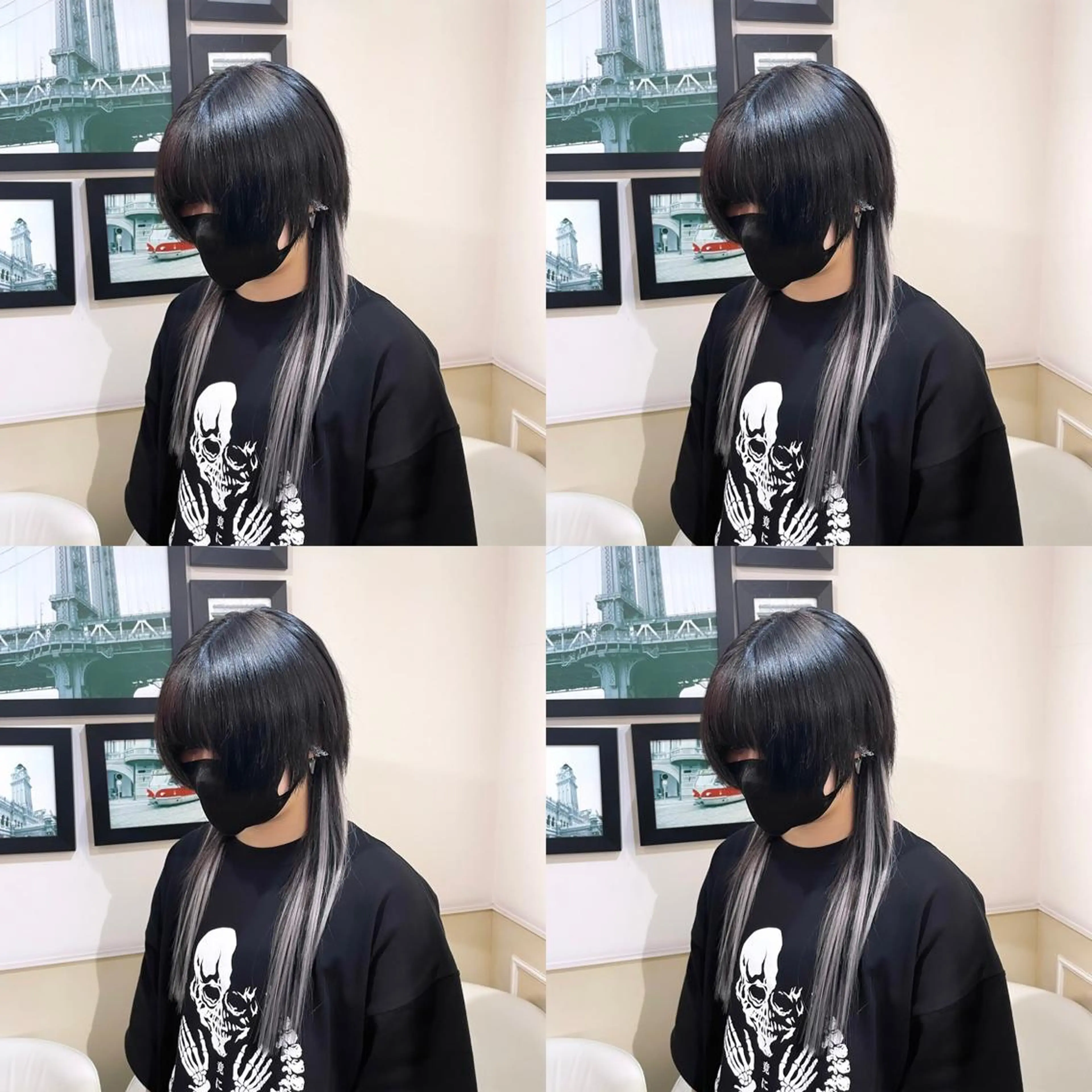 ミディアム シールエクステ エクステ ウルフカット 🌟トップデザイナー 高橋🌟のヘアスタイル