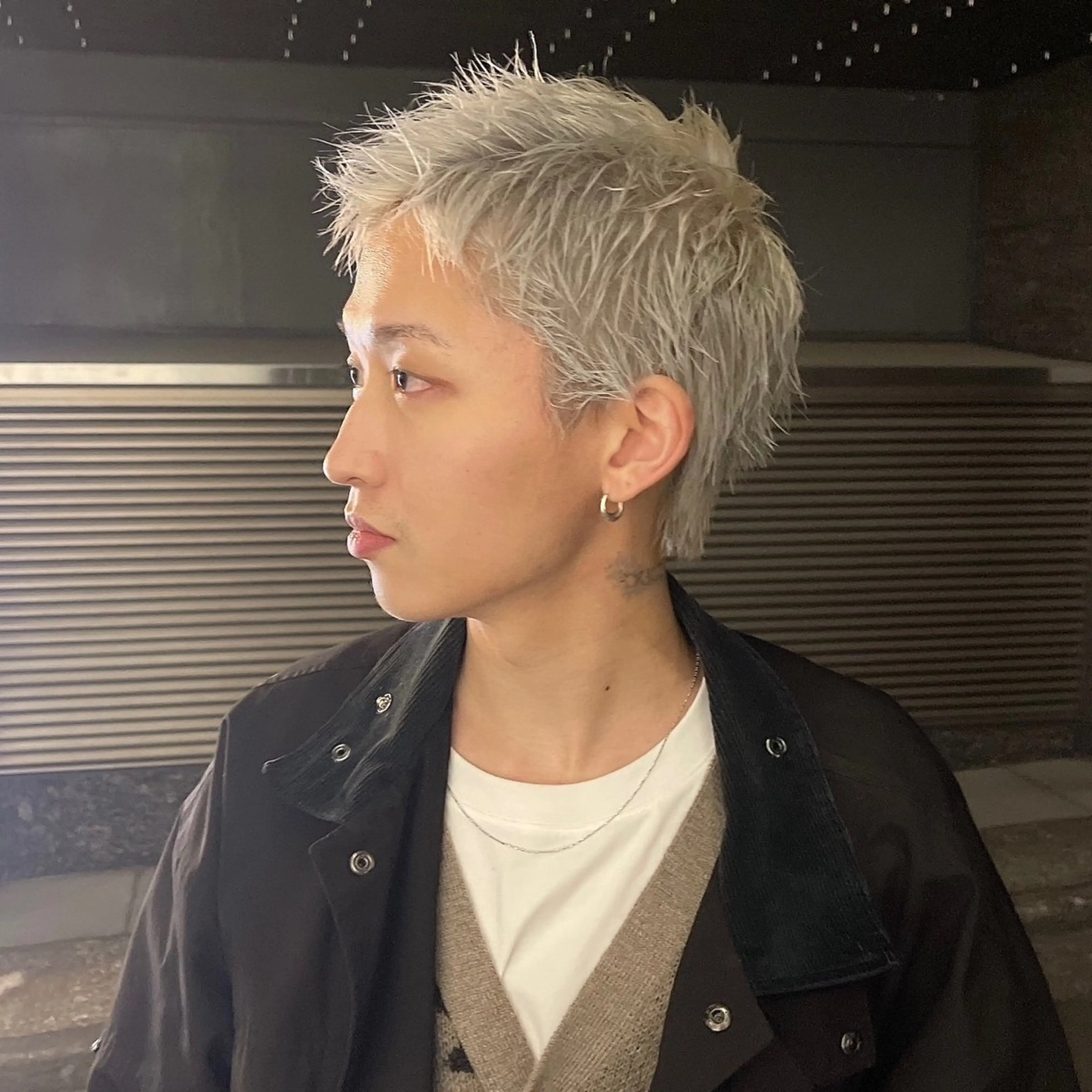 メンズ メンズハイトーン 🔥パーマ特化🔥 優馬のヘアスタイル