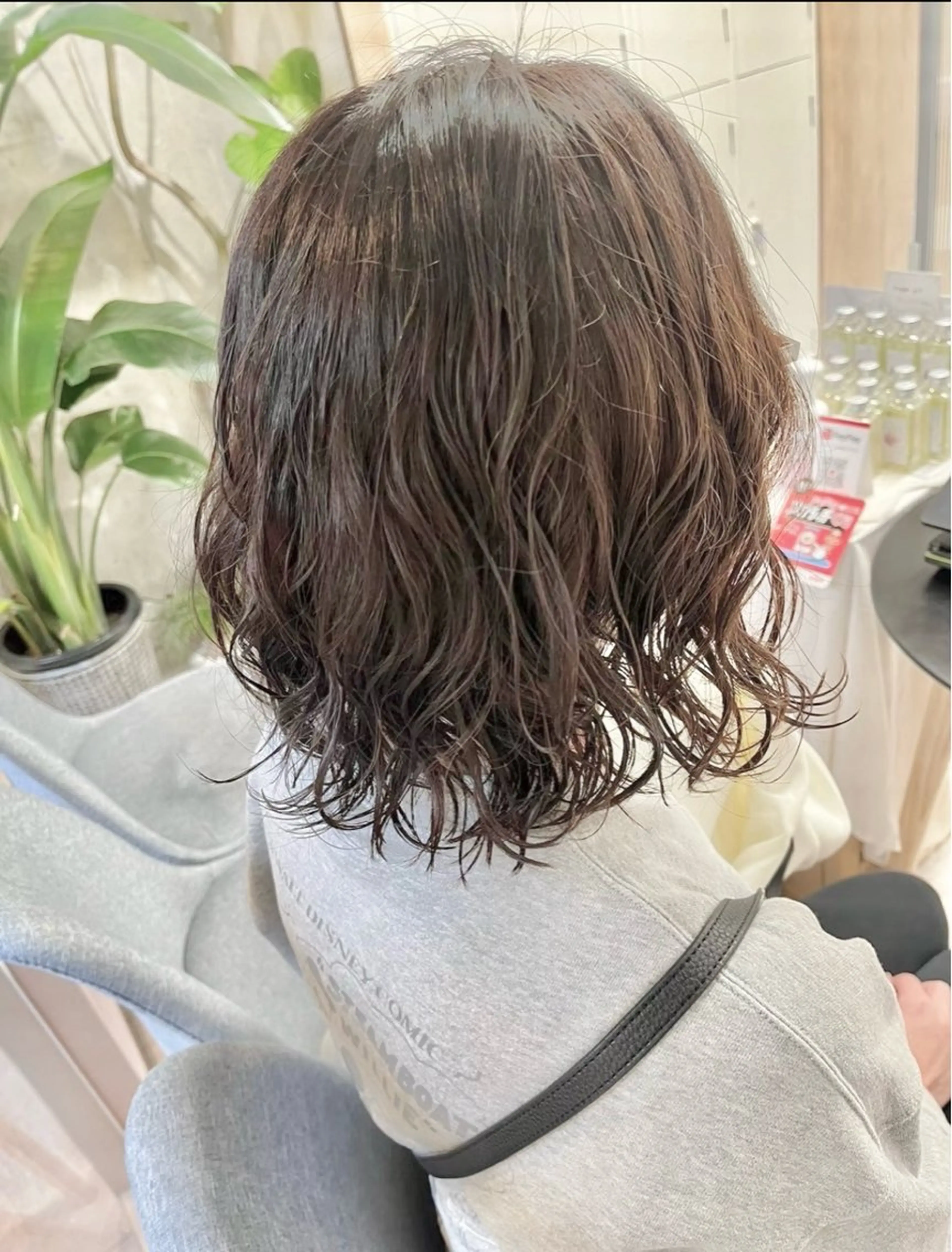 パーマ ショート/透明感/ 髪質改善/chinaのヘアスタイル