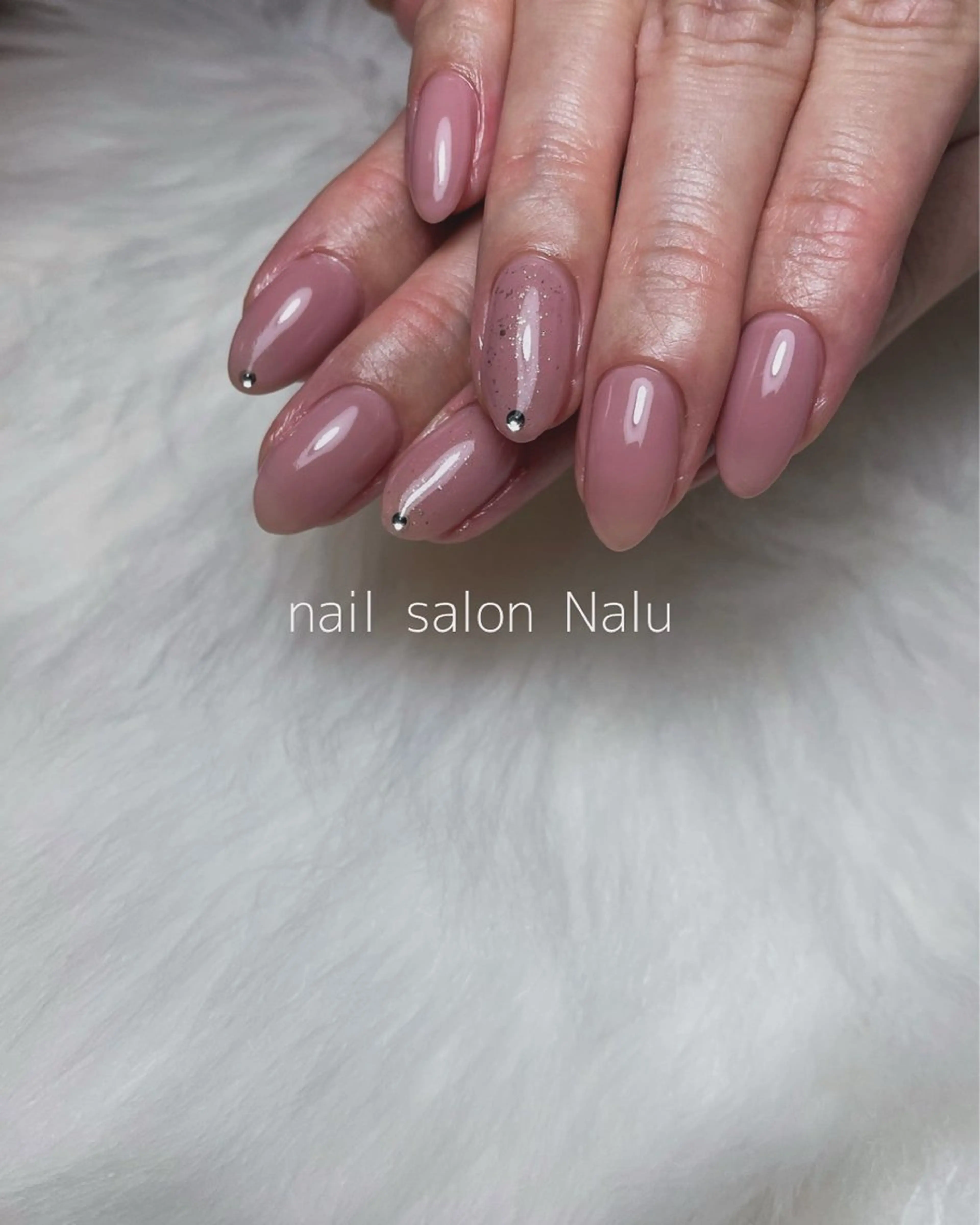 ネイル ワンカラーネイル NAIL SALON Naluのネイルデザイン