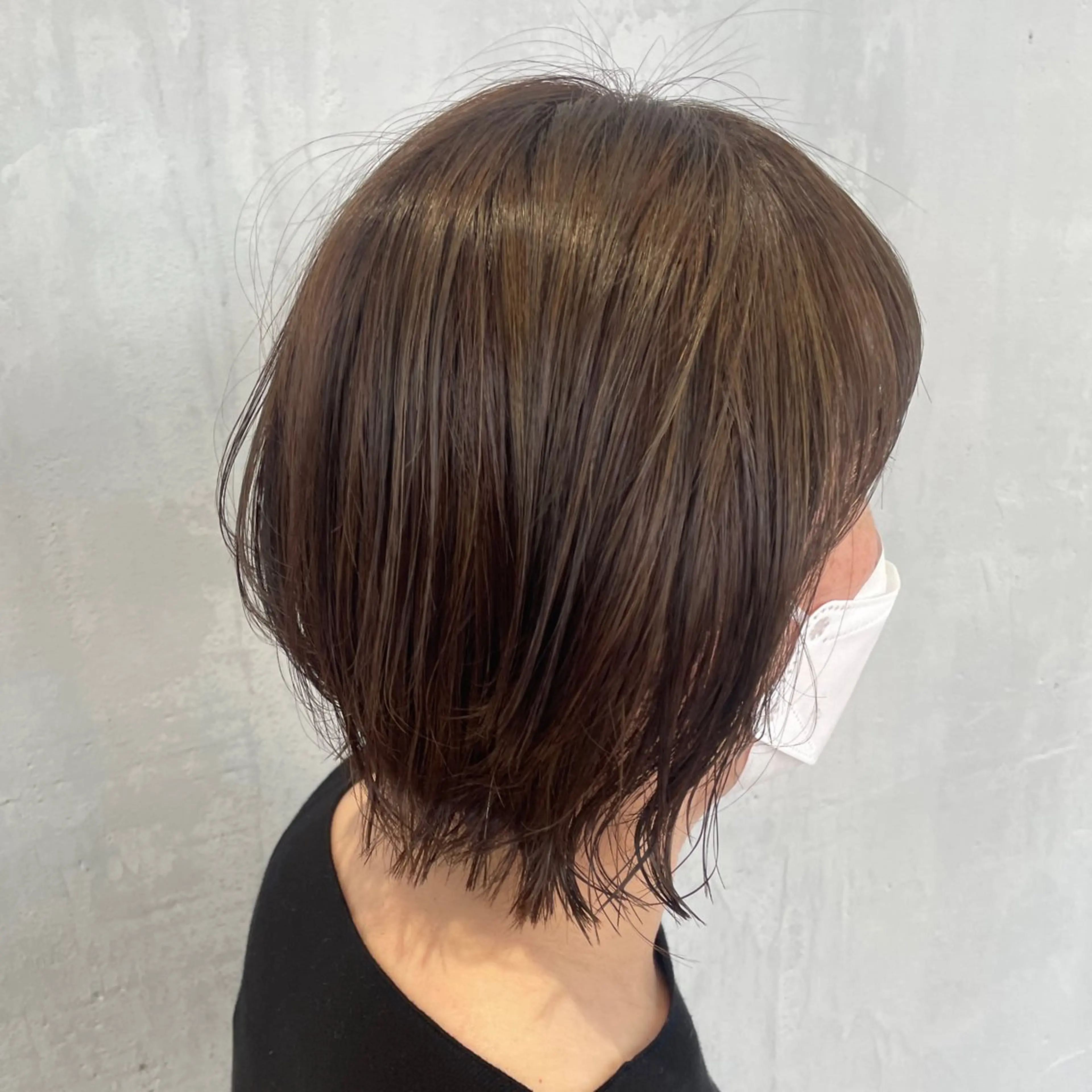 ショート カラー ベージュカラー 透明感カラー ハイライトカラー ハイライト カット ヘアカラー トリートメント ヘッドスパ matka白髪ぼかし 大人ヘア/KEIKOのヘアスタイル