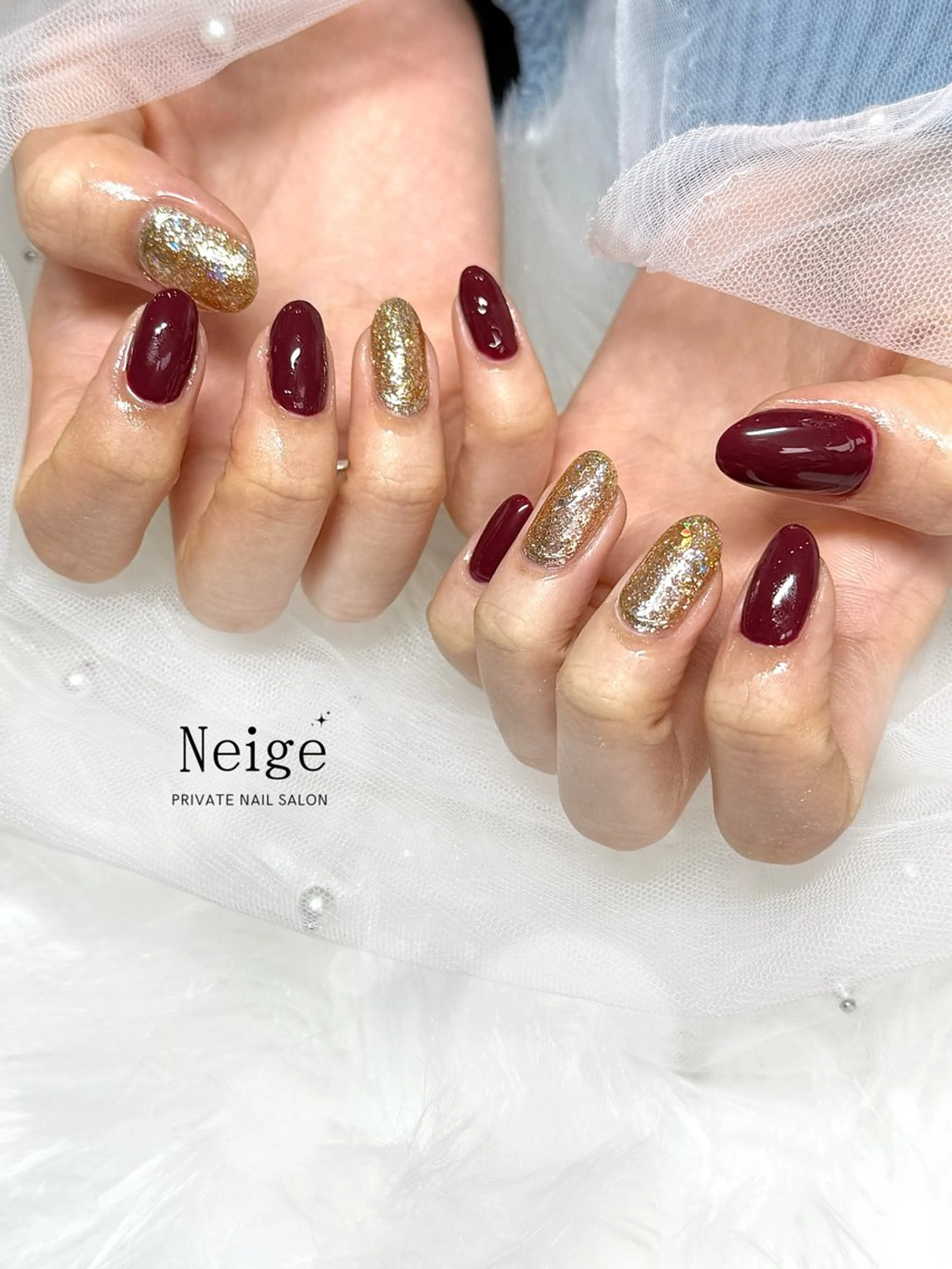 ネイル Neige 𓂃 aiのネイルデザイン