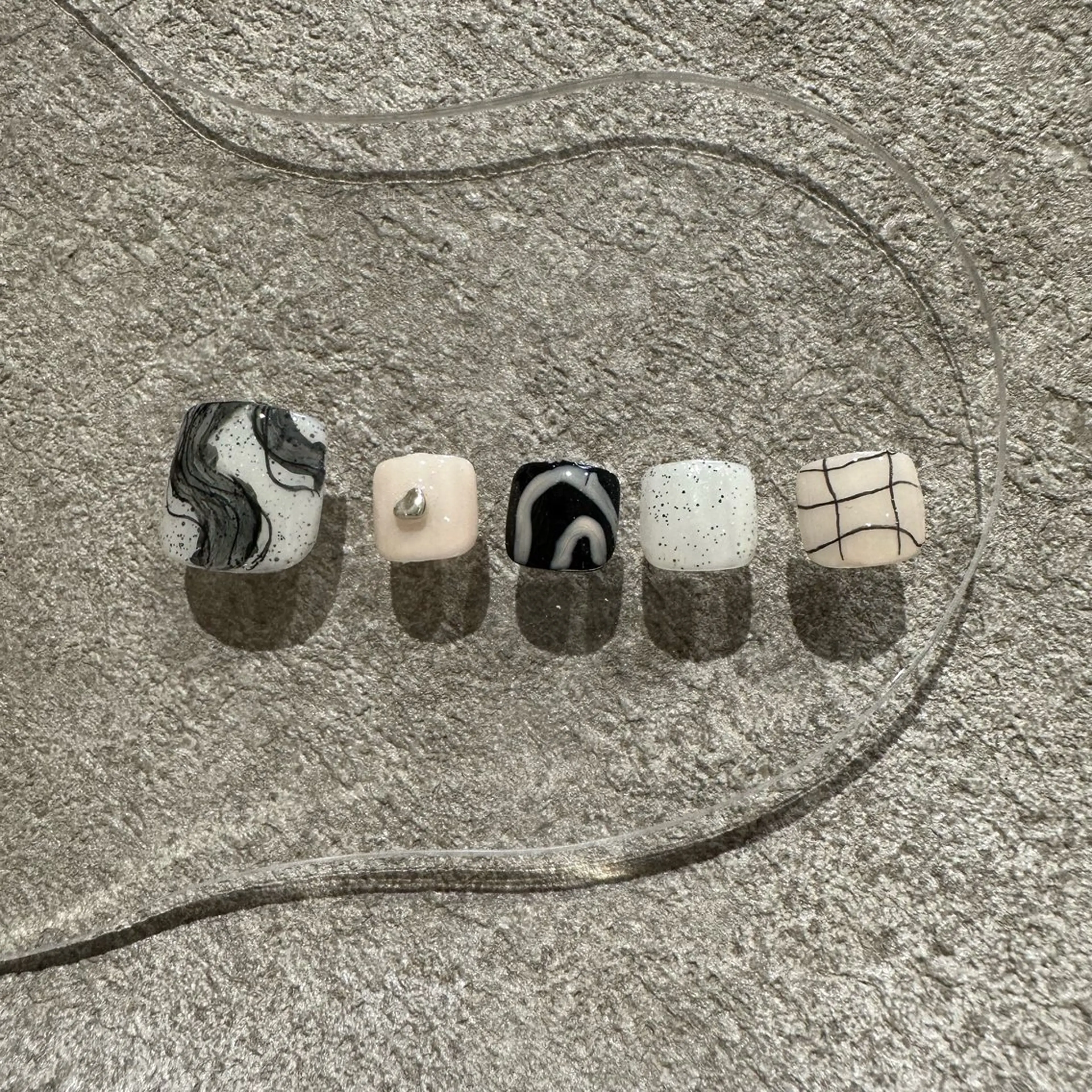 フット|ニュアンスアートやり放題|オフ有りの写真