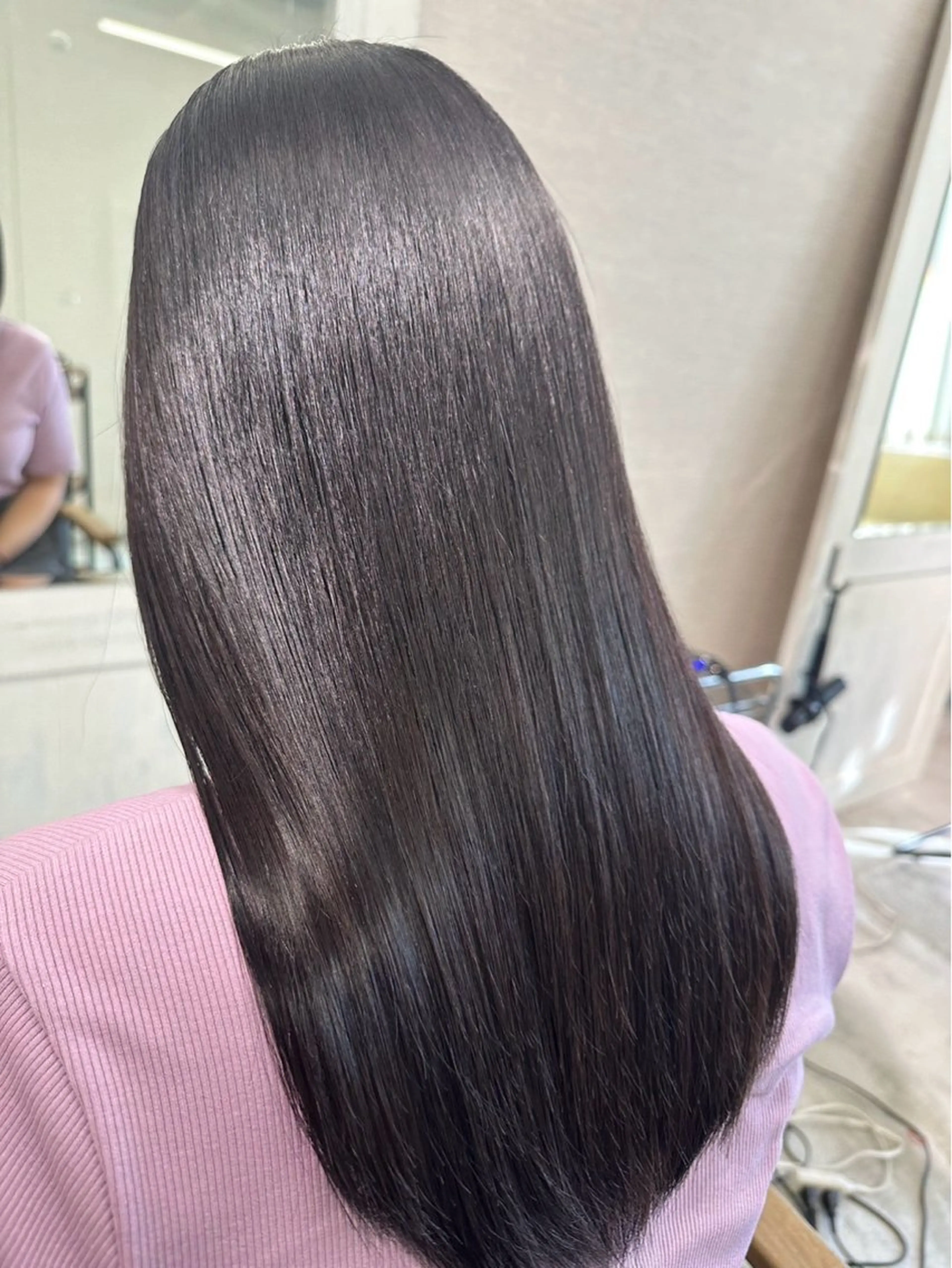 カラー 林 姫菜のヘアスタイル
