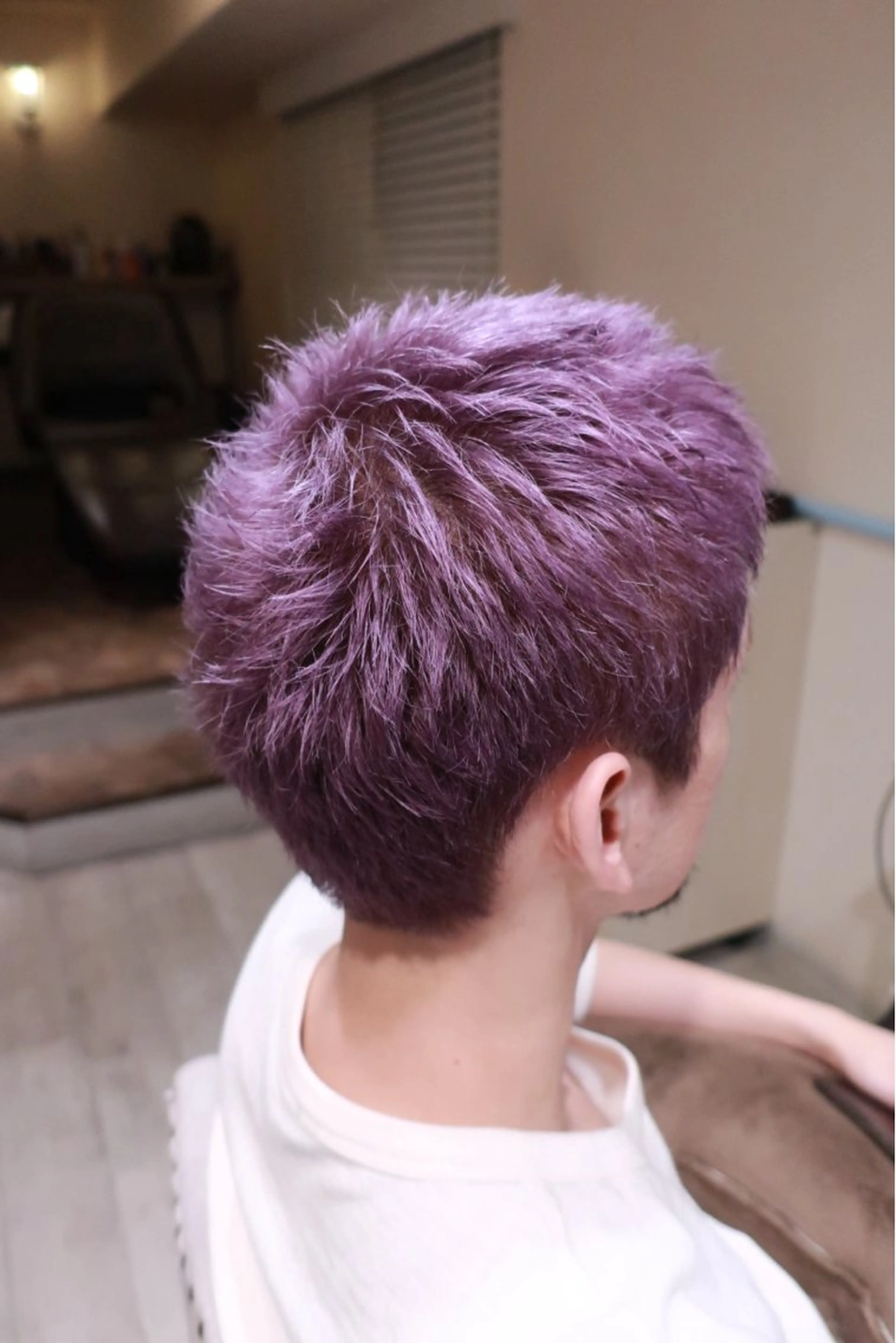 🔥メンズ限定- ̗̀ 注目  ̖́-🔥🐠ブリーチ（1回）＋カラー+3stepトリートメント🩵の写真