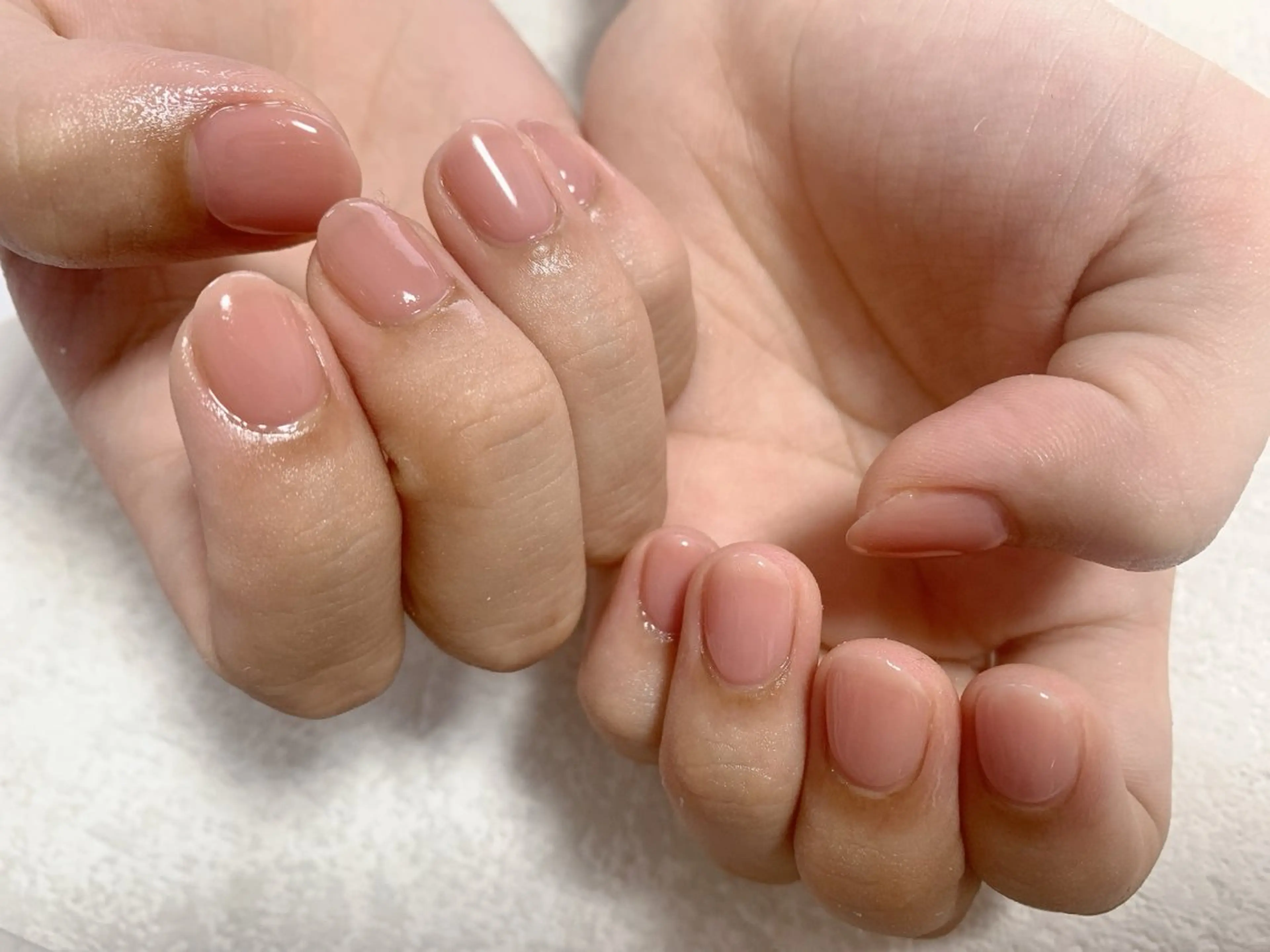 ネイル ジェルネイル メンズネイル オフィスネイル ワンカラーネイル パラジェル kiki nail たまプラーザのネイルデザイン