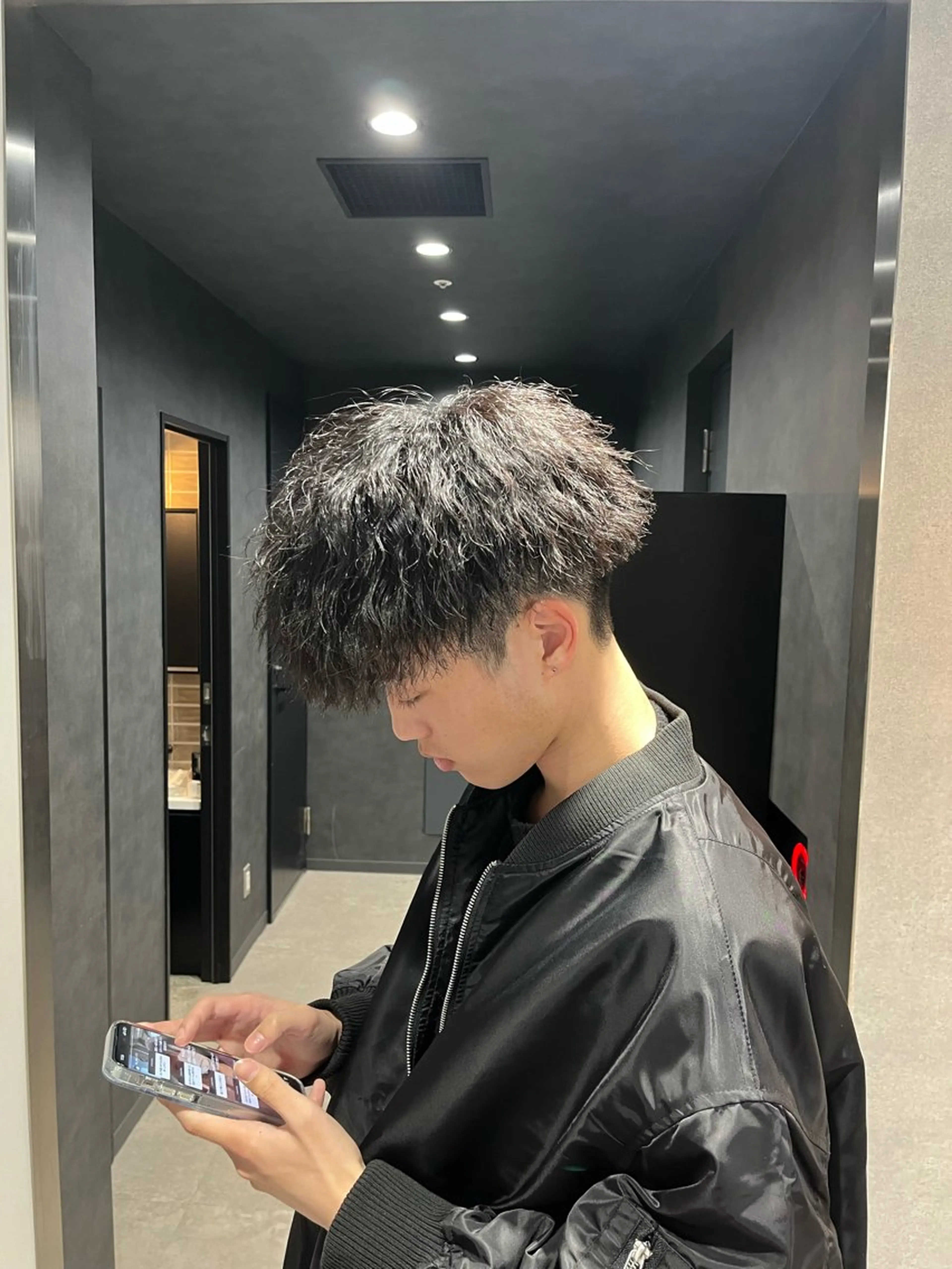 パーマ メンズ カット パーマ メンズパーマ全般/ 似合わせ/ジョウのヘアスタイル