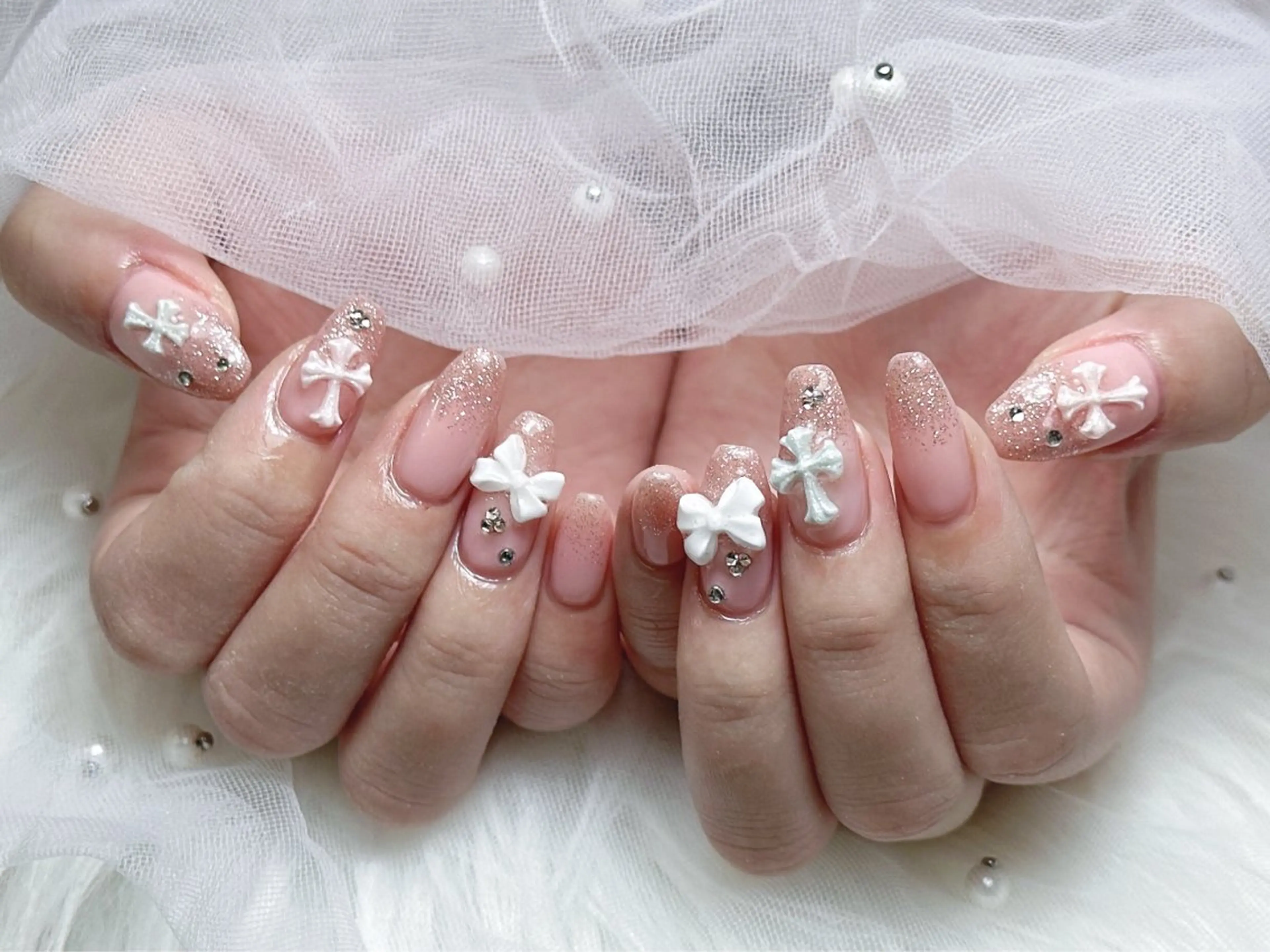 ネイル ハンドネイル 【Eclat ｴｸﾗ】nail＆beauty所属・Eclat〔ｴｸﾗ〕 MOEKA𝜗𝜚*のネイルデザイン