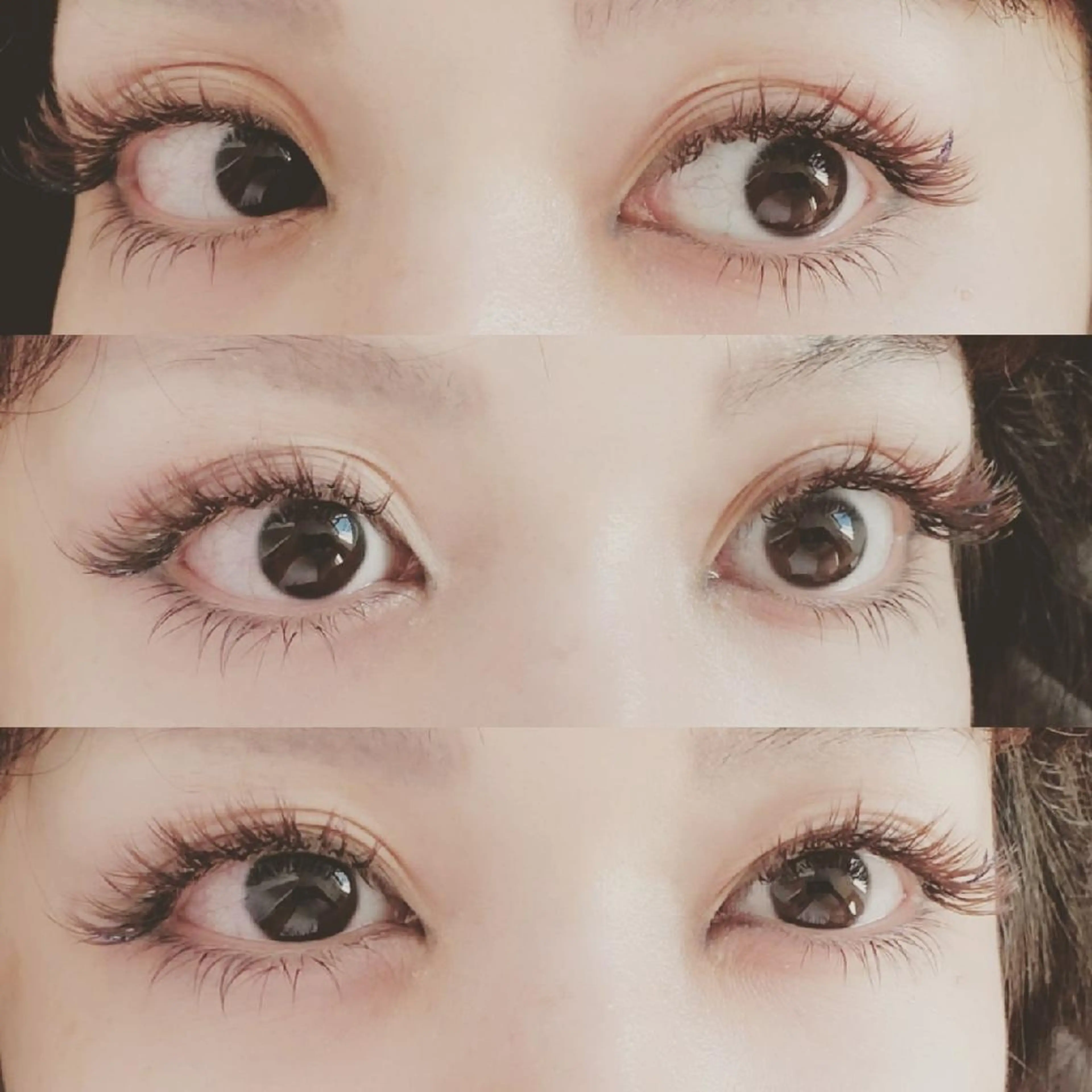 マツエク・マツパ カラーマツエク ボリュームラッシュ マツエク 新居 真夢のエステ・リラクイメージ