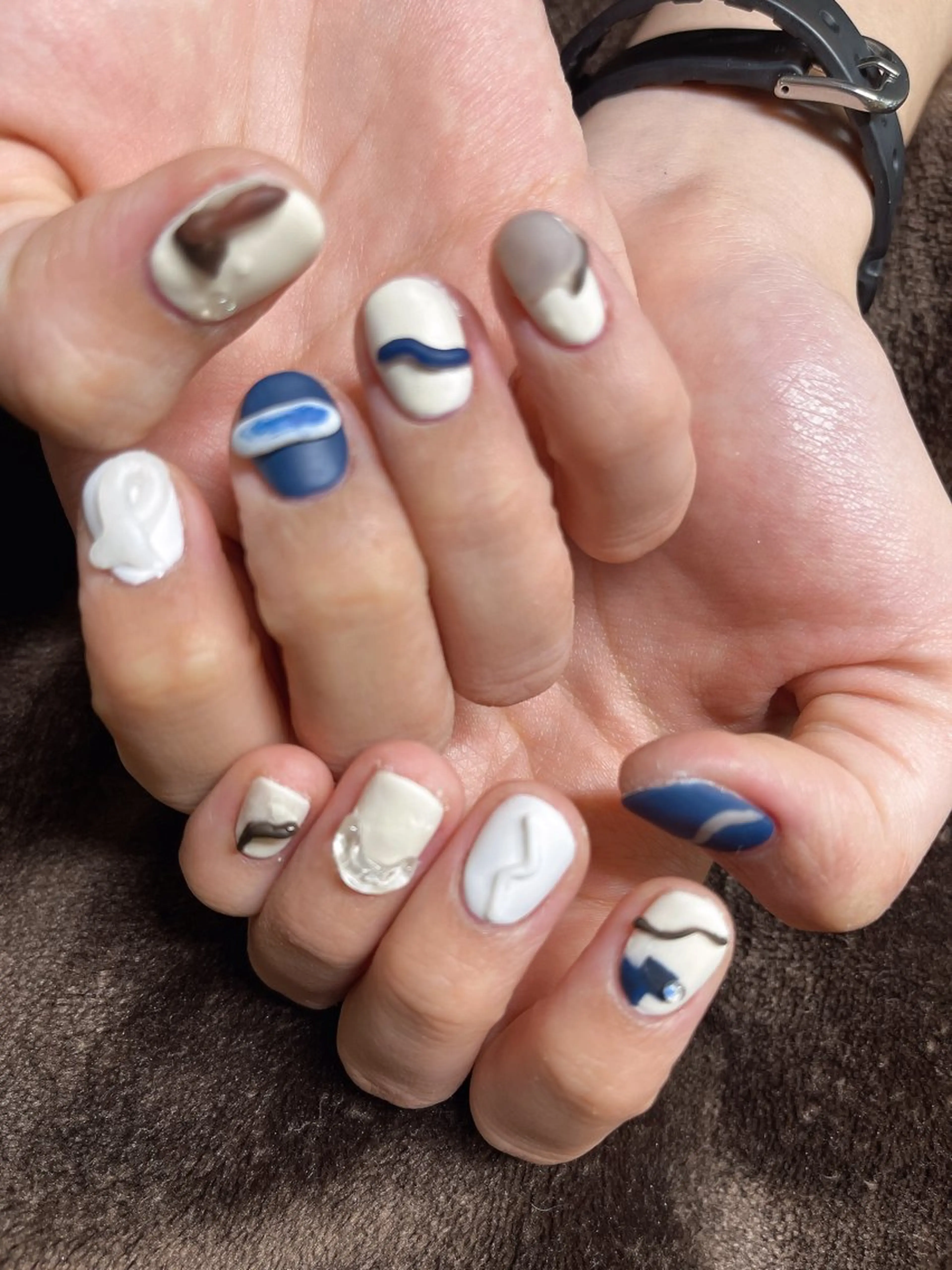 ネイル マットネイル ニュアンスネイル オブヘアー所属・安藤 沙妃のヘアスタイル