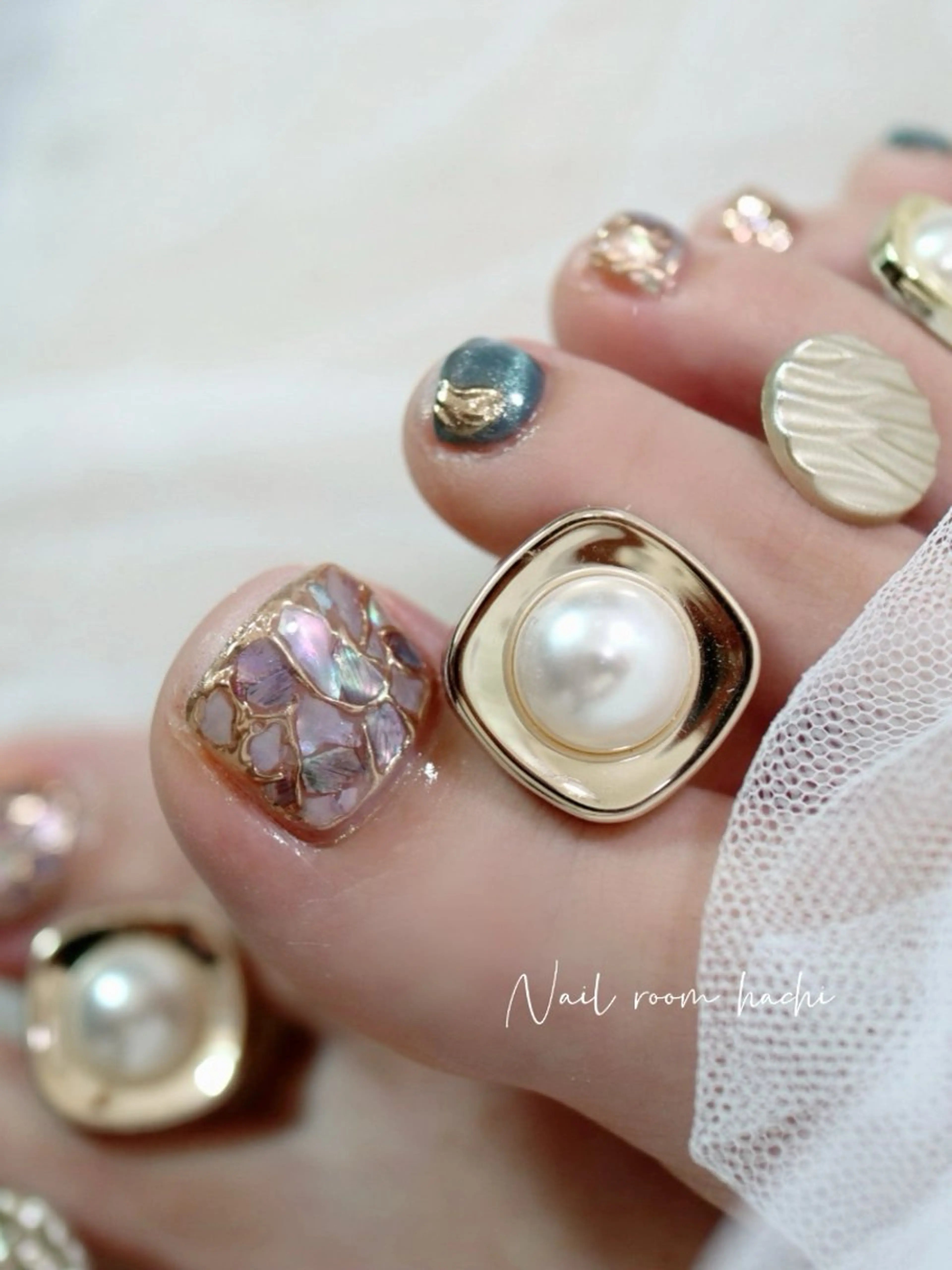 【期間限定】フットネイル👣アートし放題🌼 ※オフありの方は備考欄に【オフあり】とご入力くださいの写真