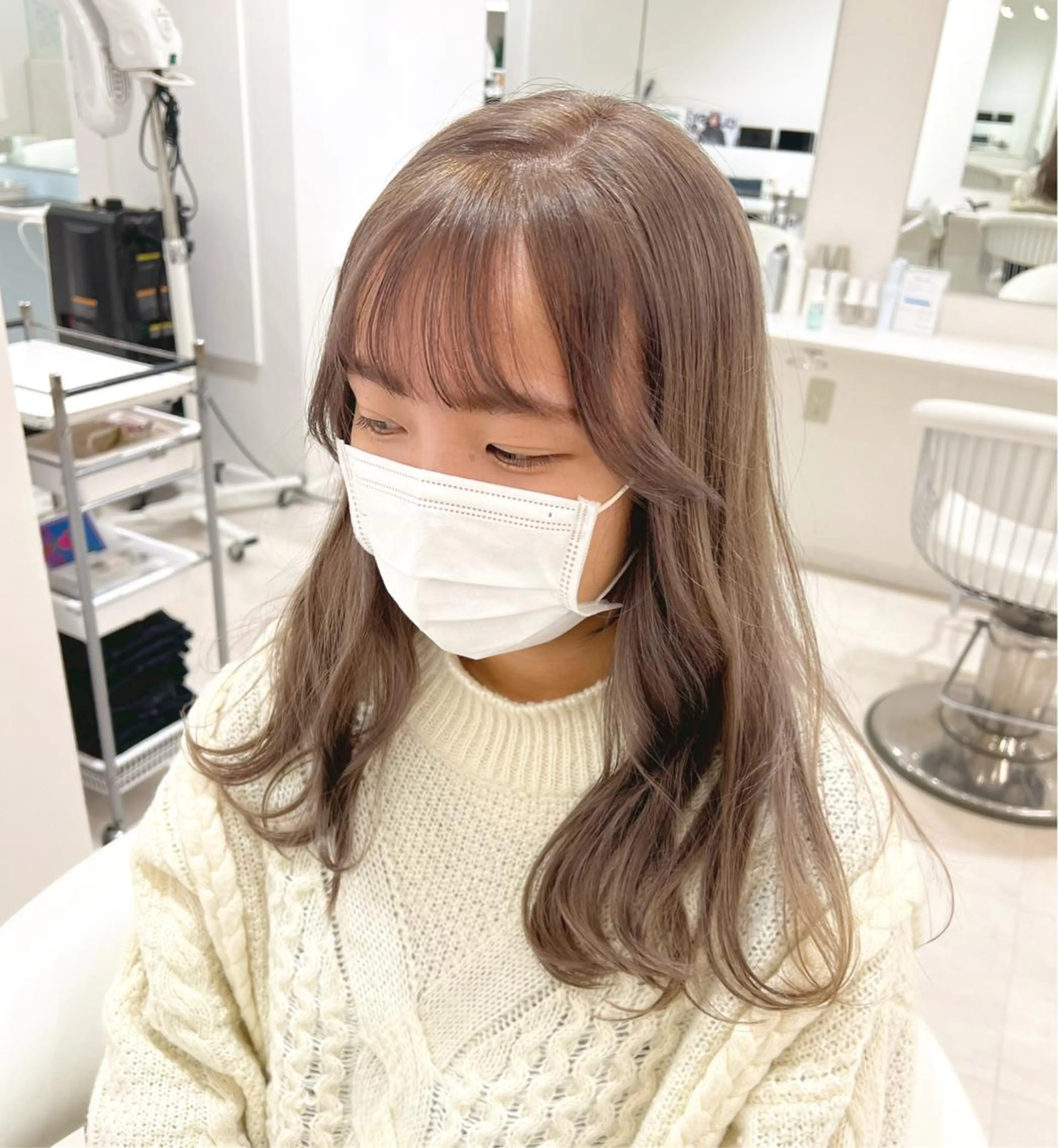 ロング カラー ヘアカラー ParveMix /  相馬 さくらのヘアスタイル