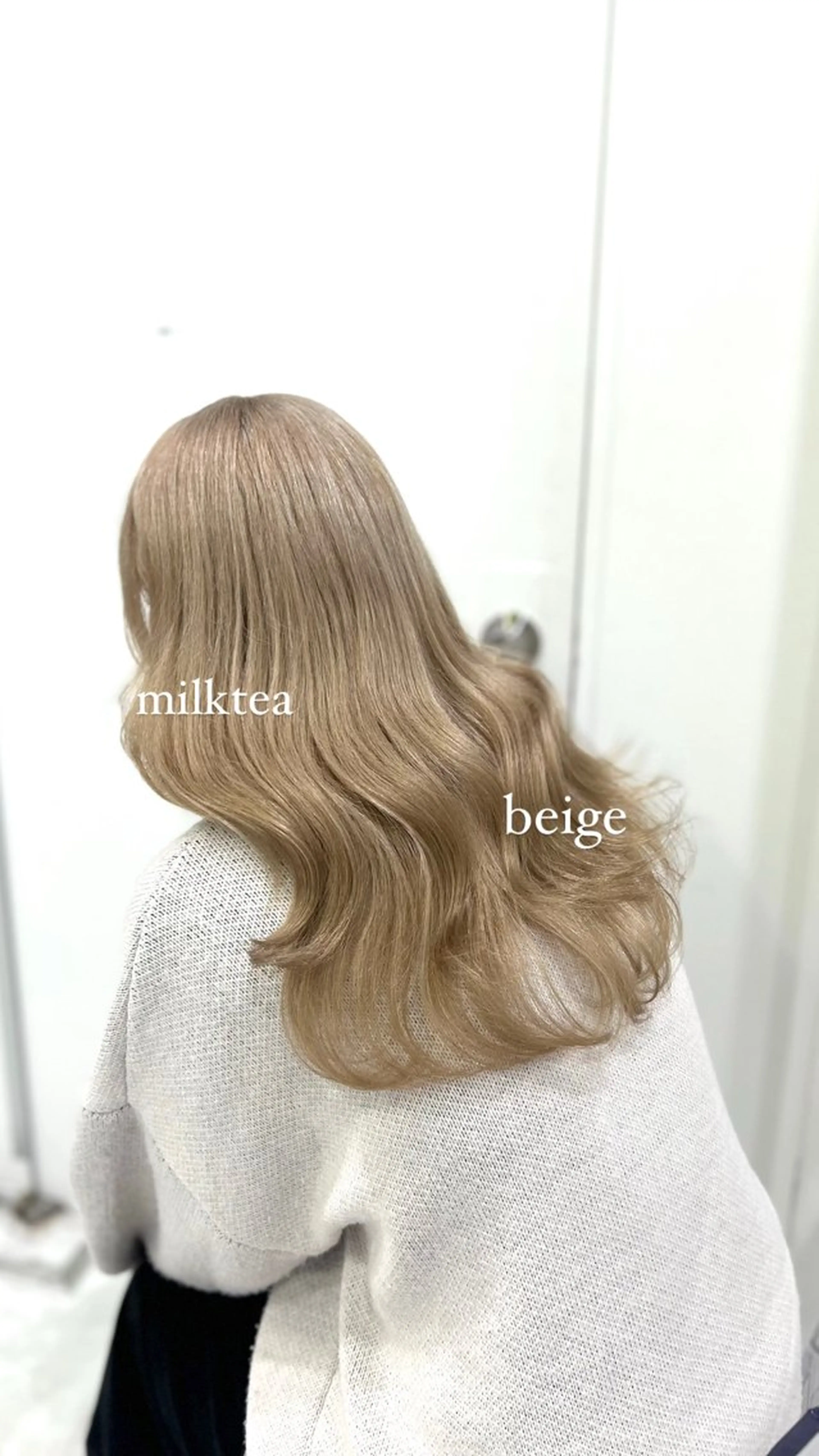 ロング カラー ヘアカラー ダメージレスハイ トーン💖kanonのヘアスタイル