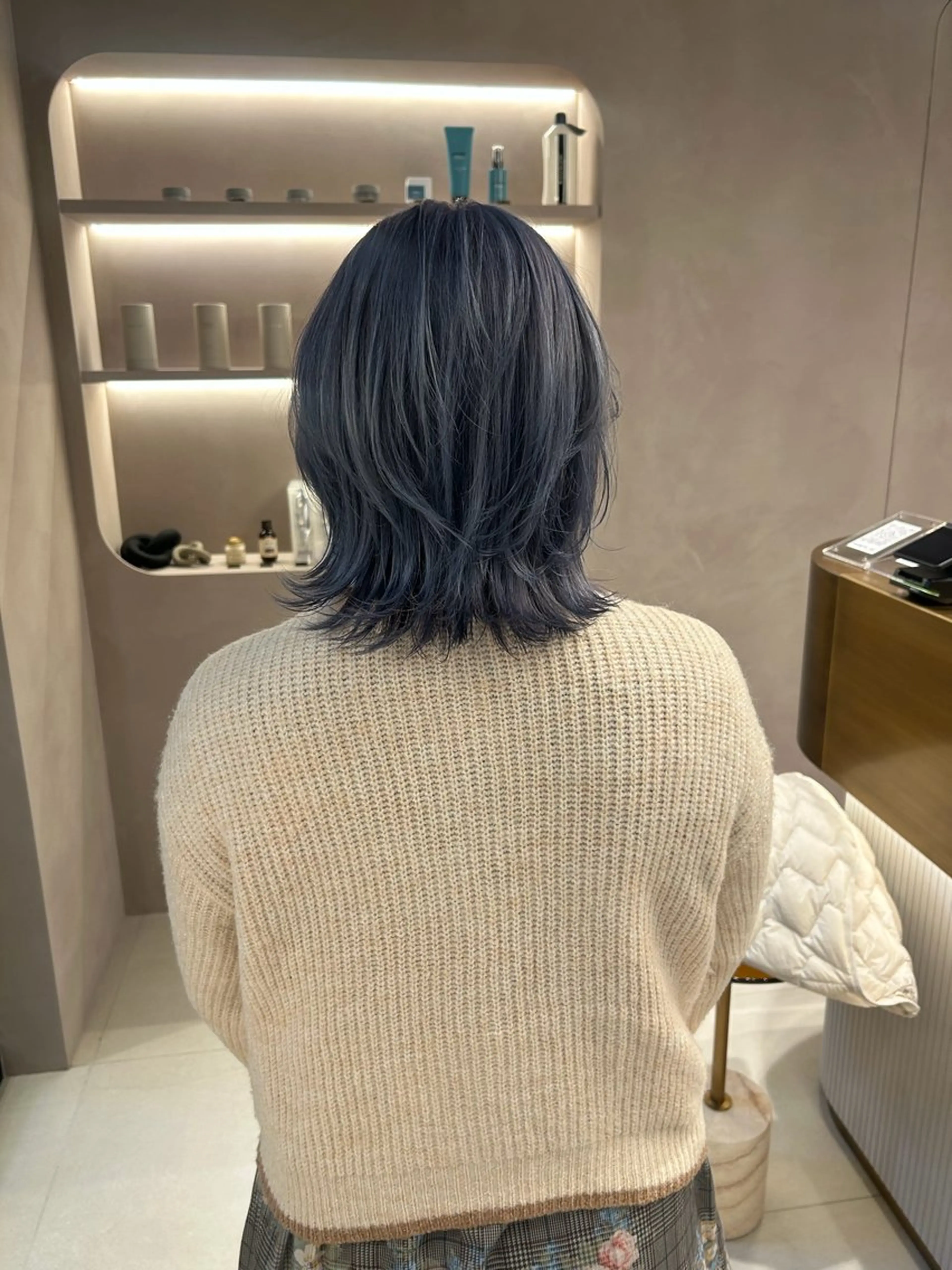 ミディアム カラー 【透明感カラー】 harunaのヘアスタイル