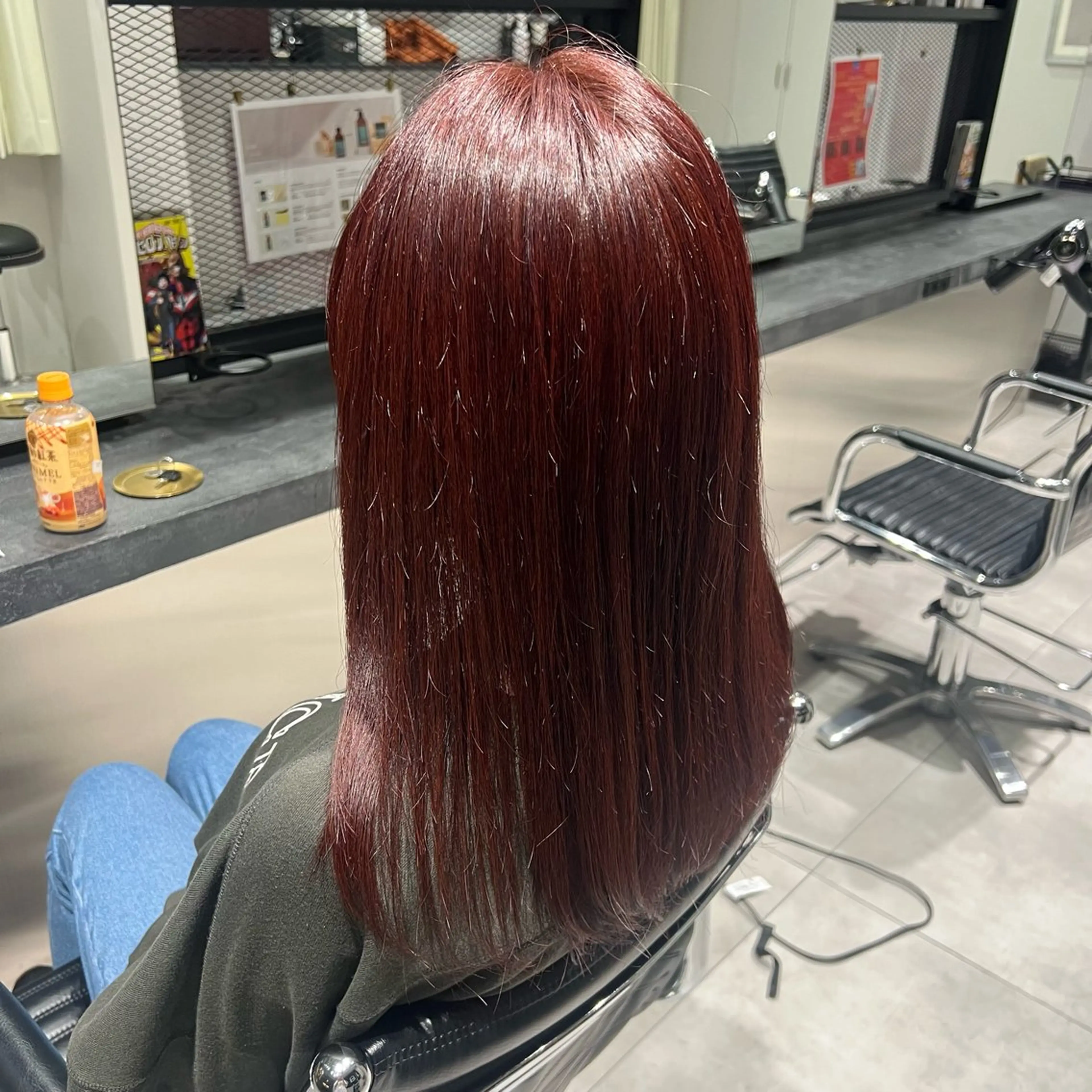 ブリーチなしダブルカラー➕BYKARTE１stepトリートメント✨️の写真