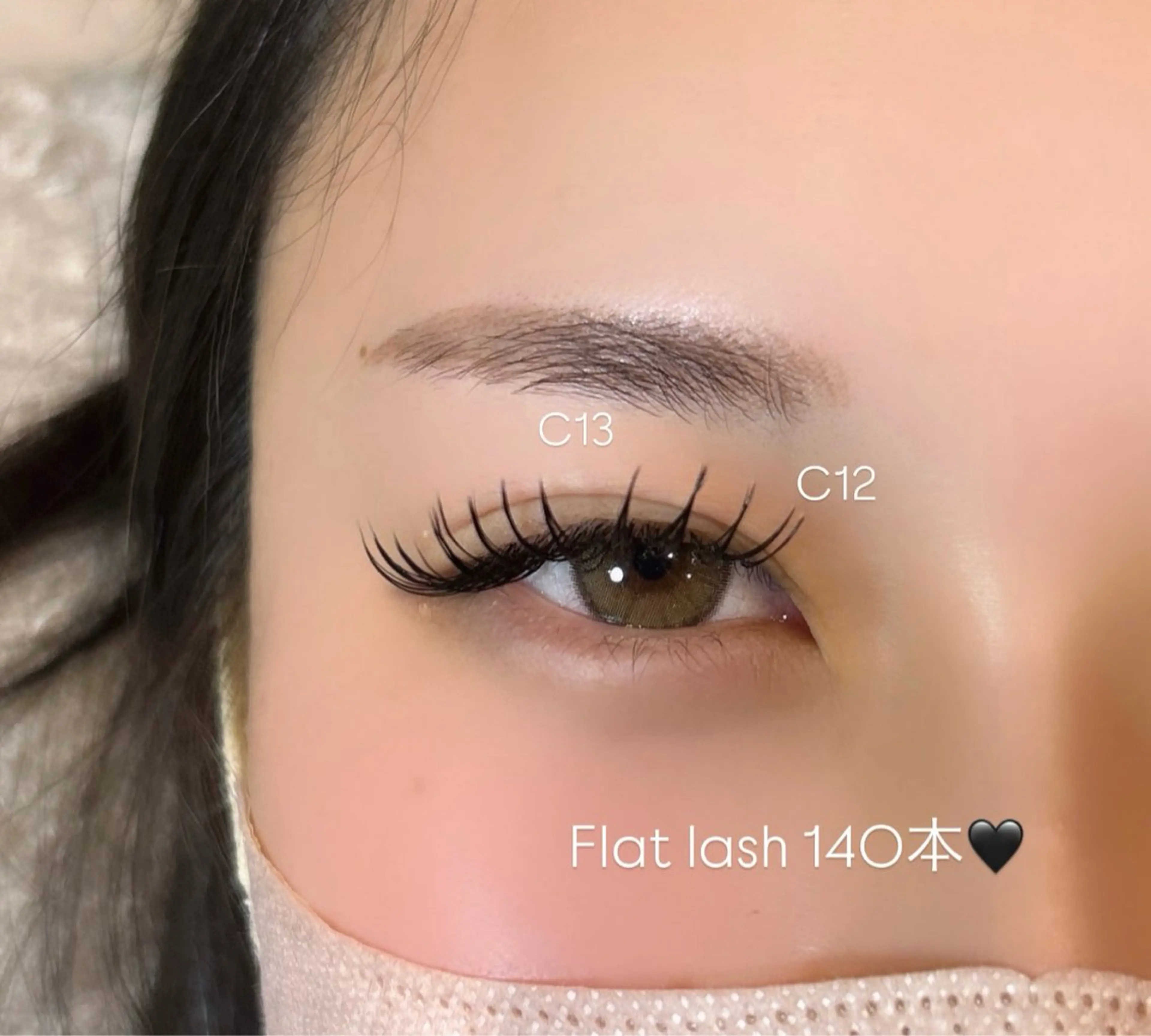 マツエク・マツパ マツエク eyelash Anmut Lunaのマツエク・マツパデザイン