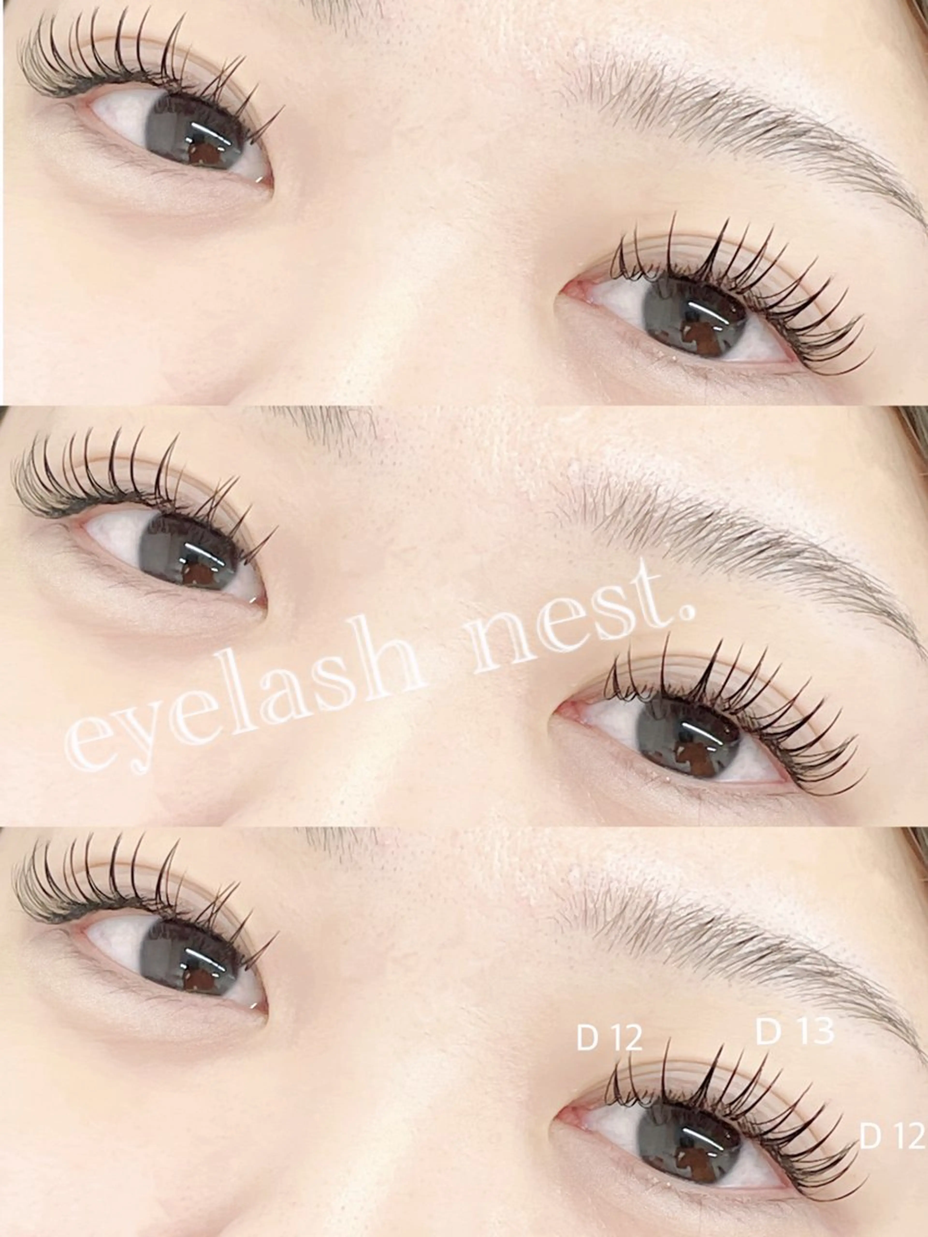 マツエク・マツパ 付け放題 フラットラッシュ 🤍nest. エリ🤍のマツエク・マツパデザイン