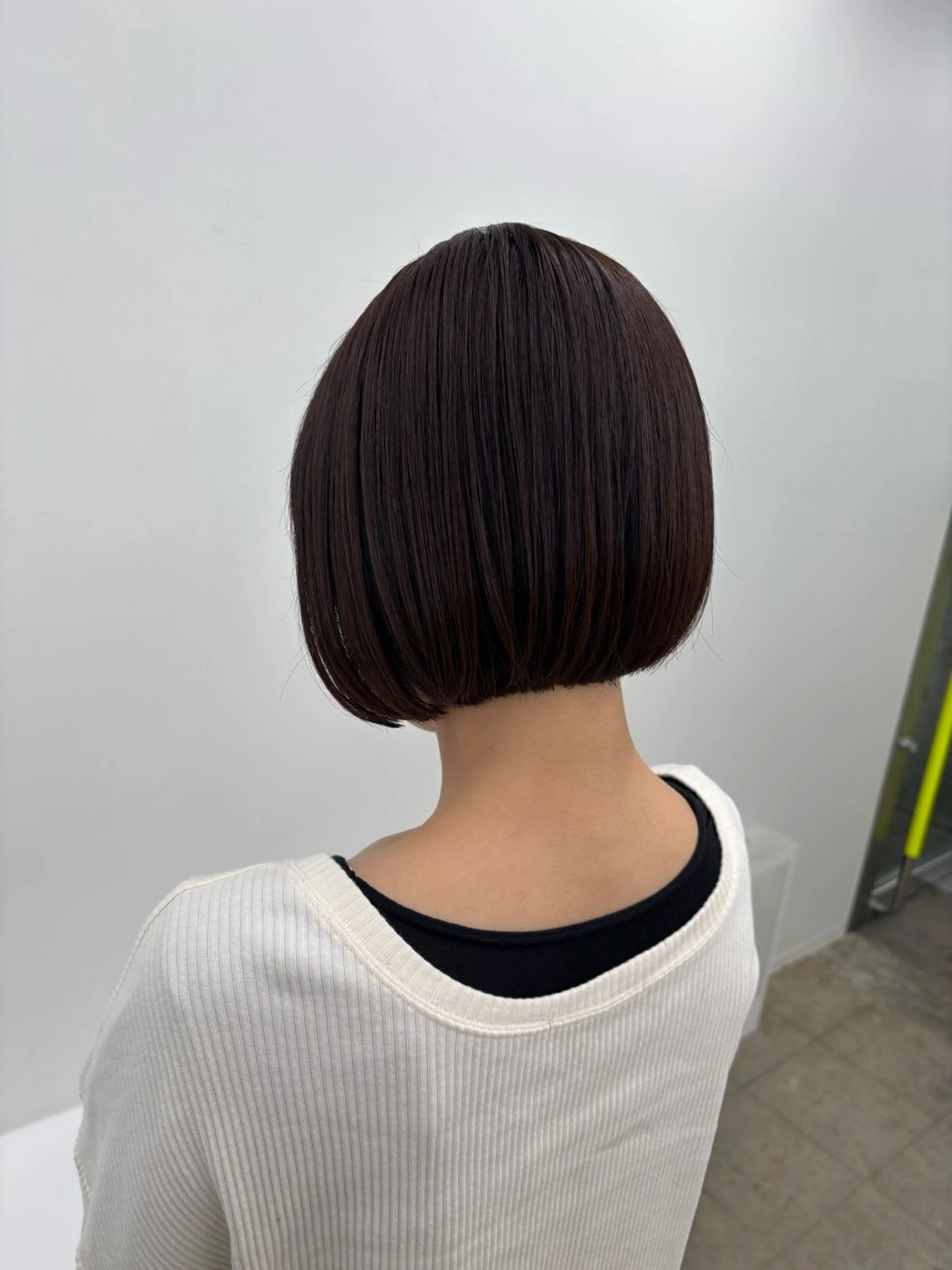 ショート ボブ 工藤 璃乃のヘアスタイル