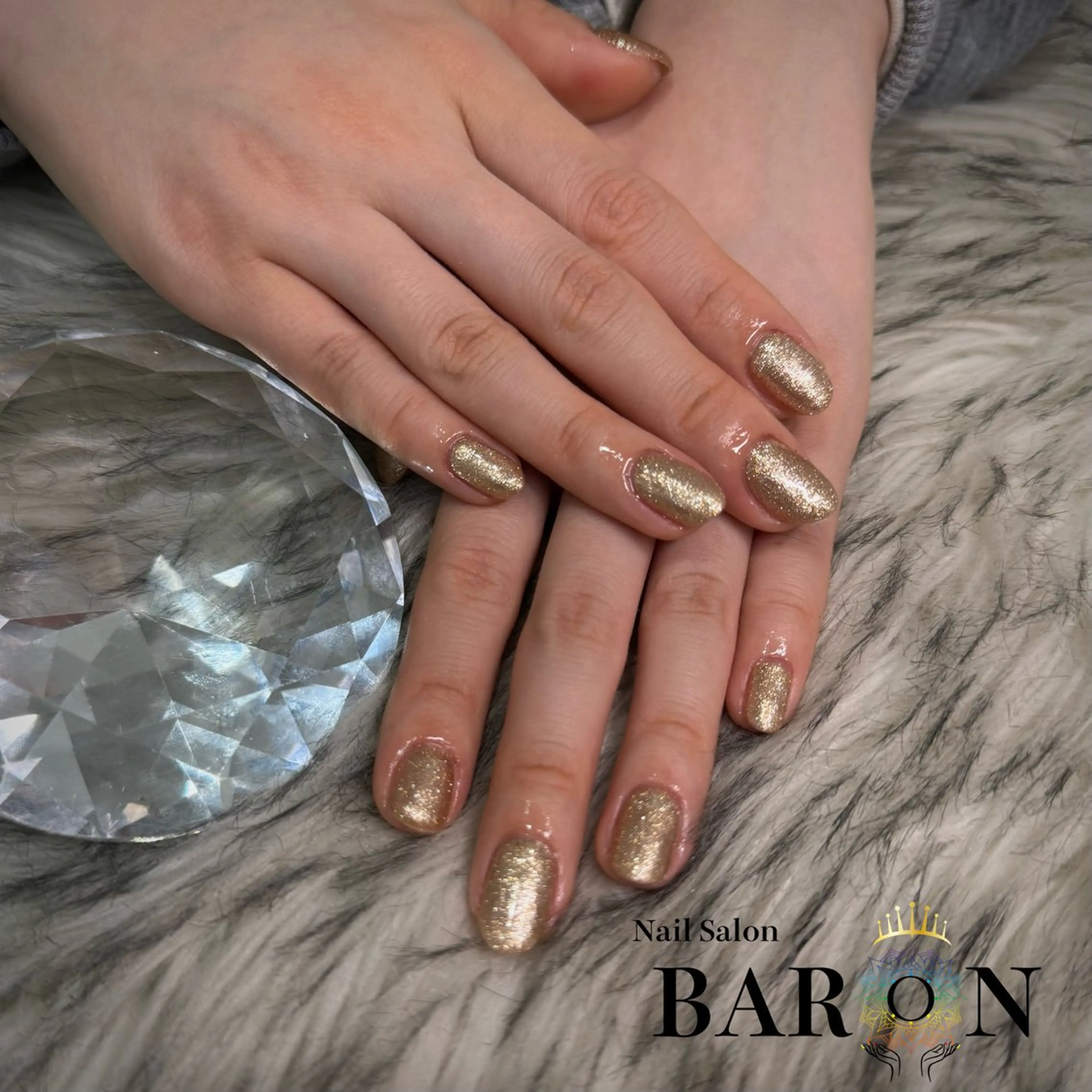 ネイル ワンカラーネイル YOSHINO ♛︎BARON♛︎のネイルデザイン