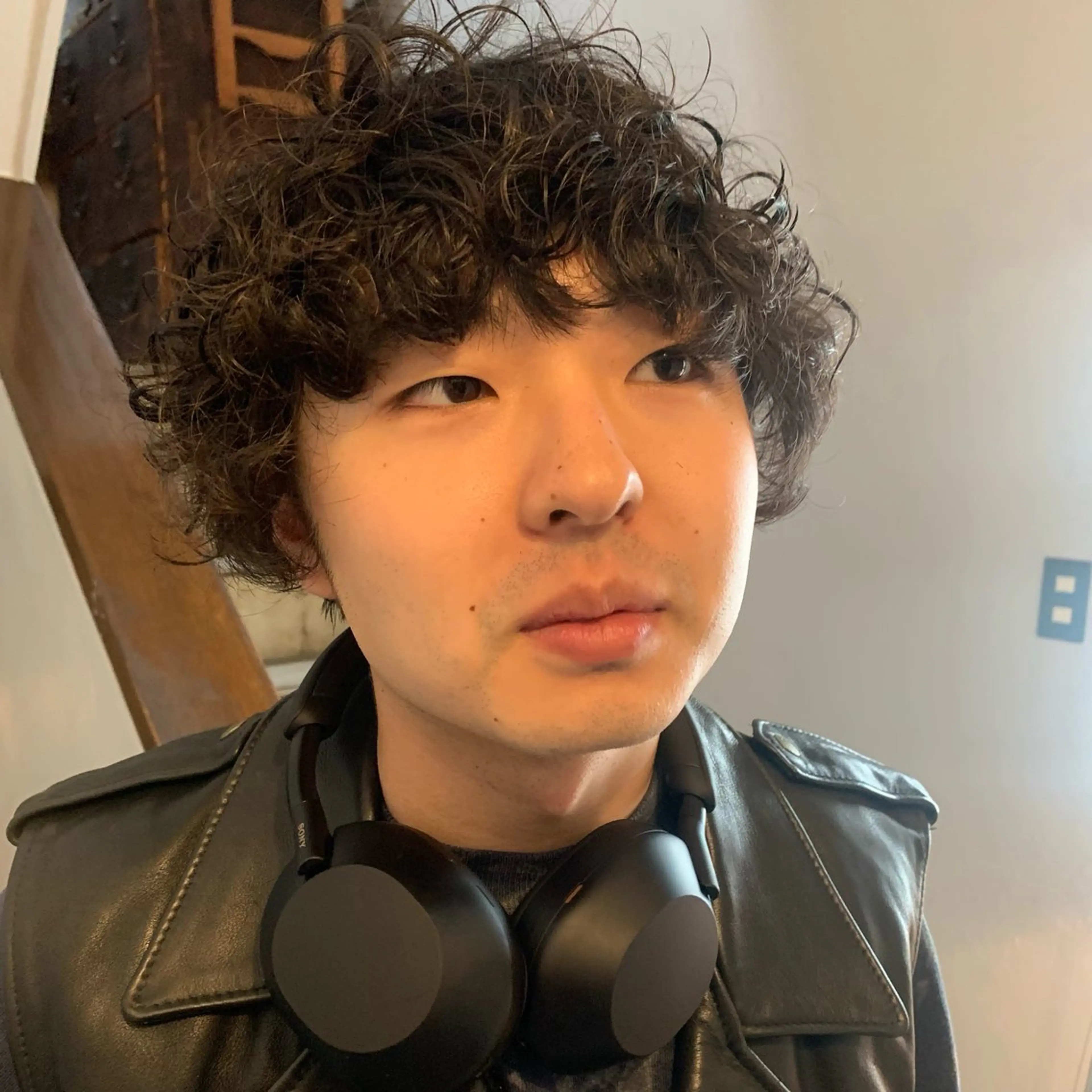 ショート パーマ 今泉 颯太/room3のヘアスタイル