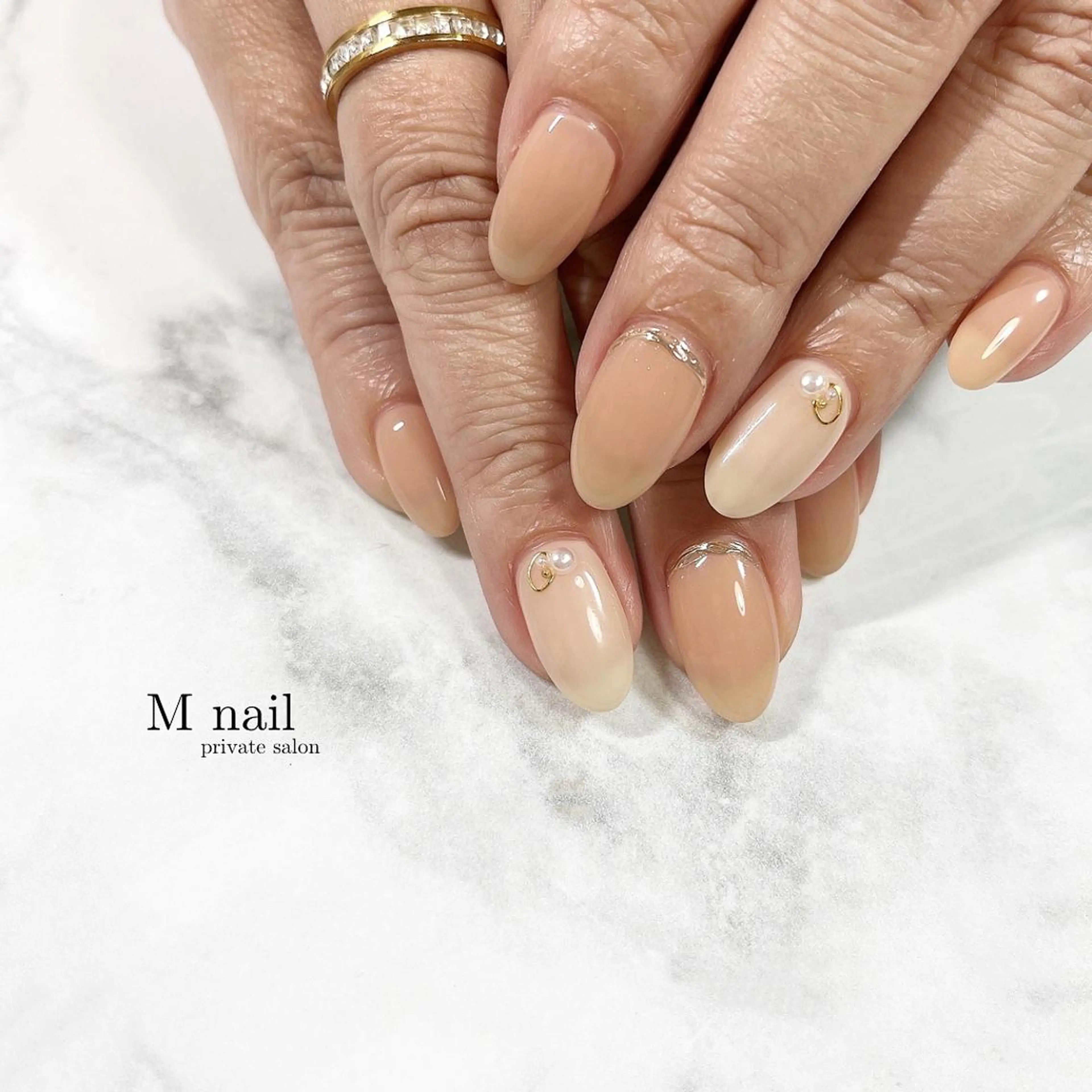 ネイル ハンドネイル M　nail所属・M nailのネイルデザイン