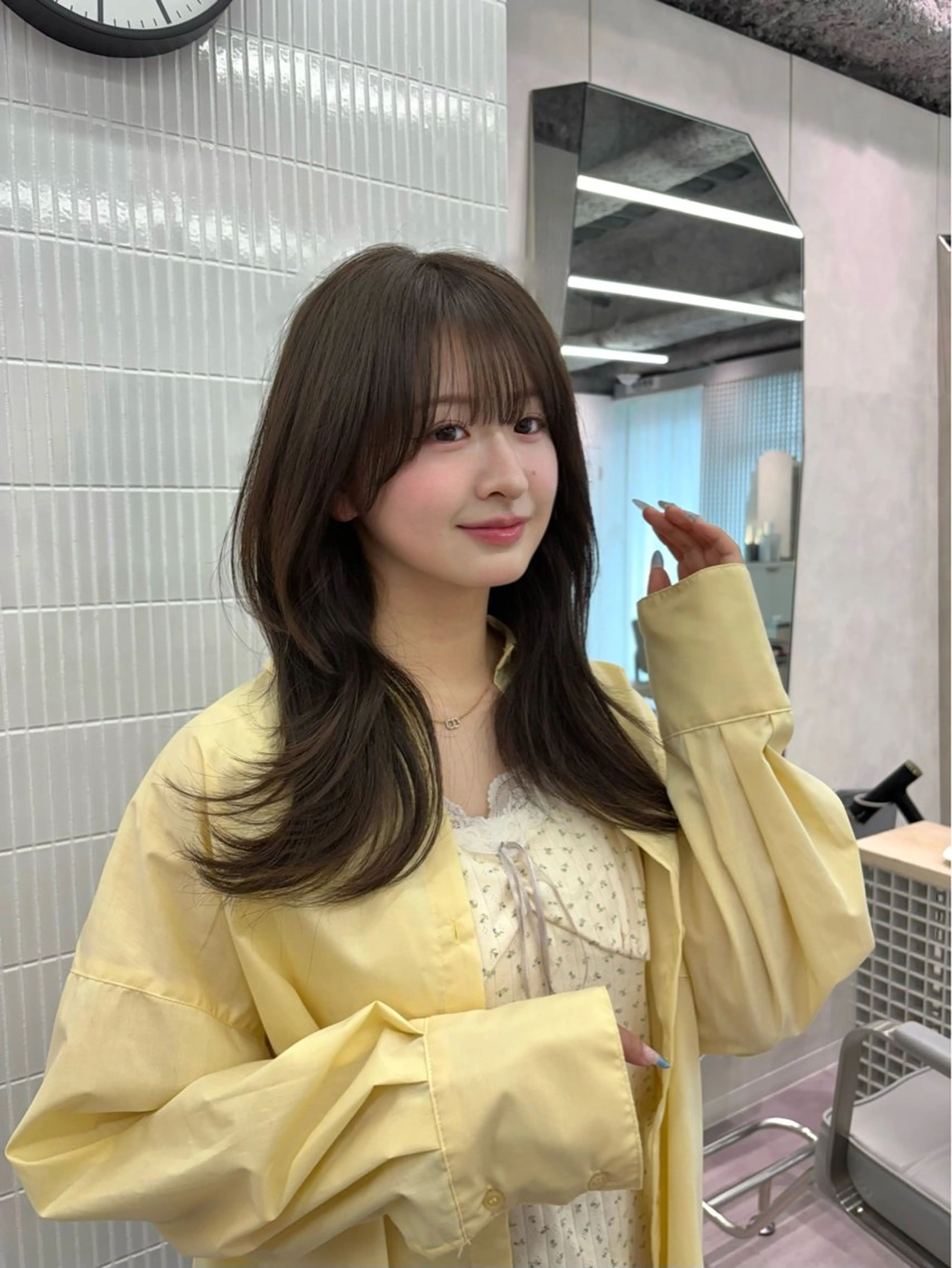 セミロング 横浜/レイヤーカット /yukari🌷のヘアスタイル