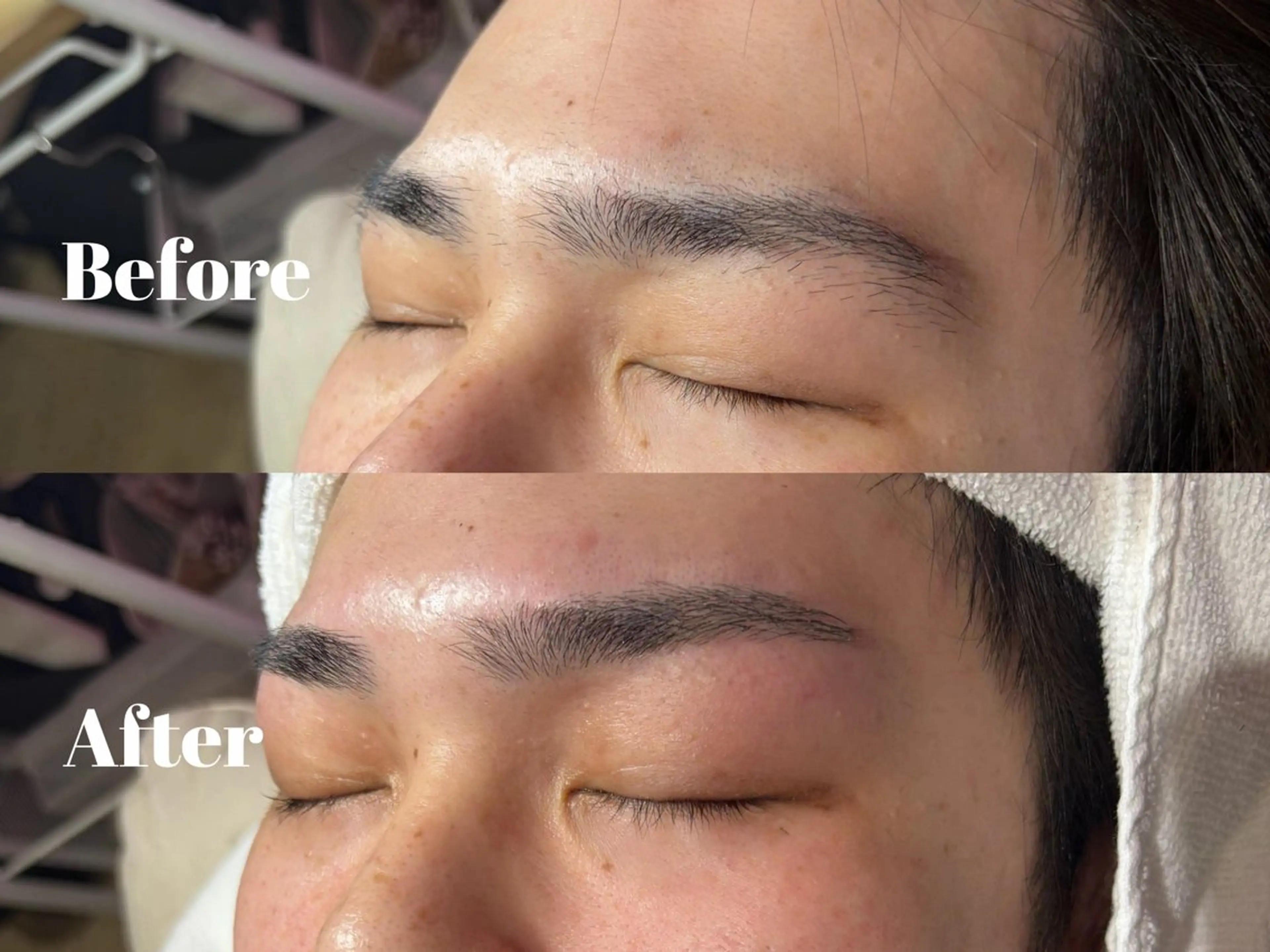 【学割U24メンズ】学生限定☆メンズ眉毛ワックスの写真