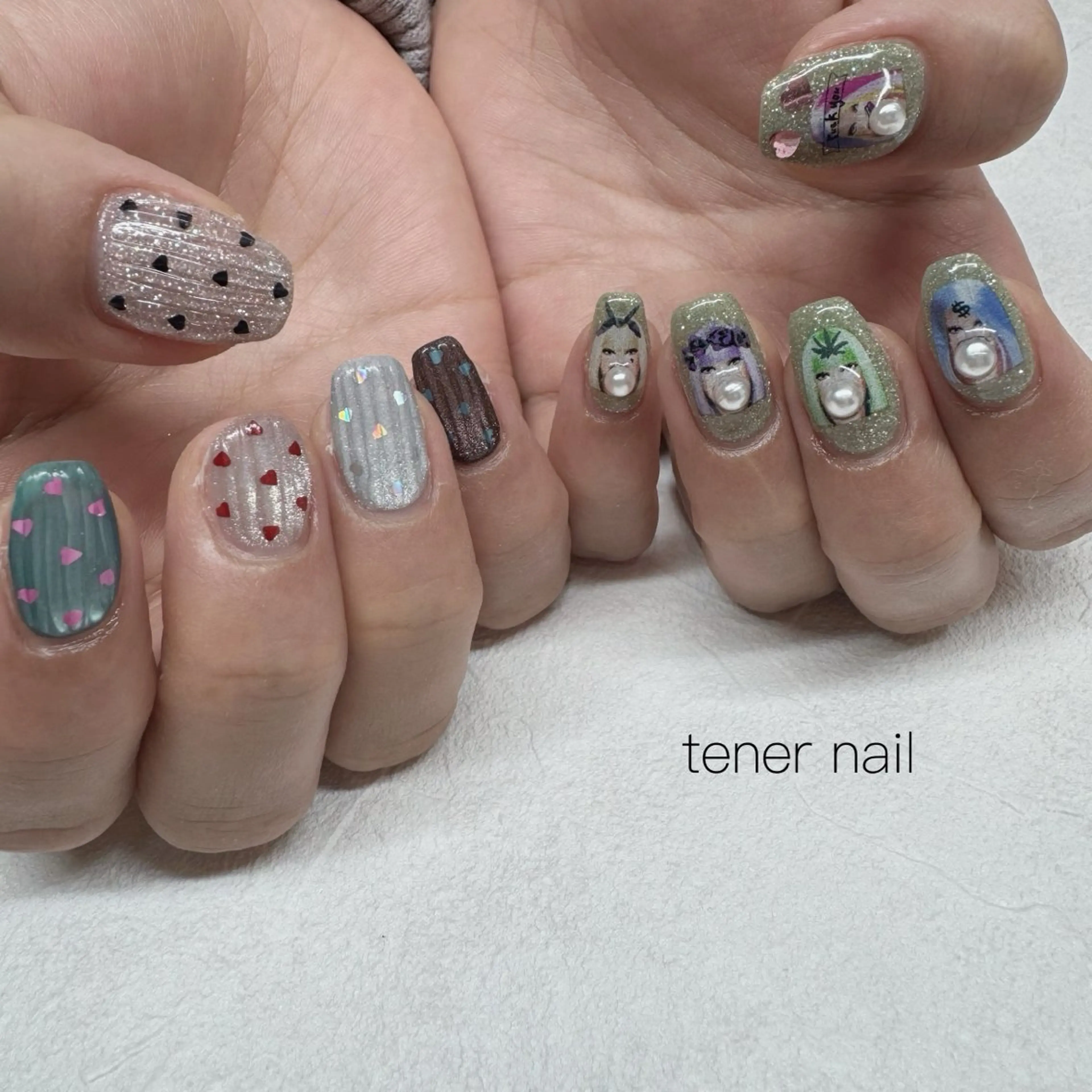 ネイル ハンドネイル tener  nail  テネルネイル所属・テネルネイル tener nailのネイルデザイン
