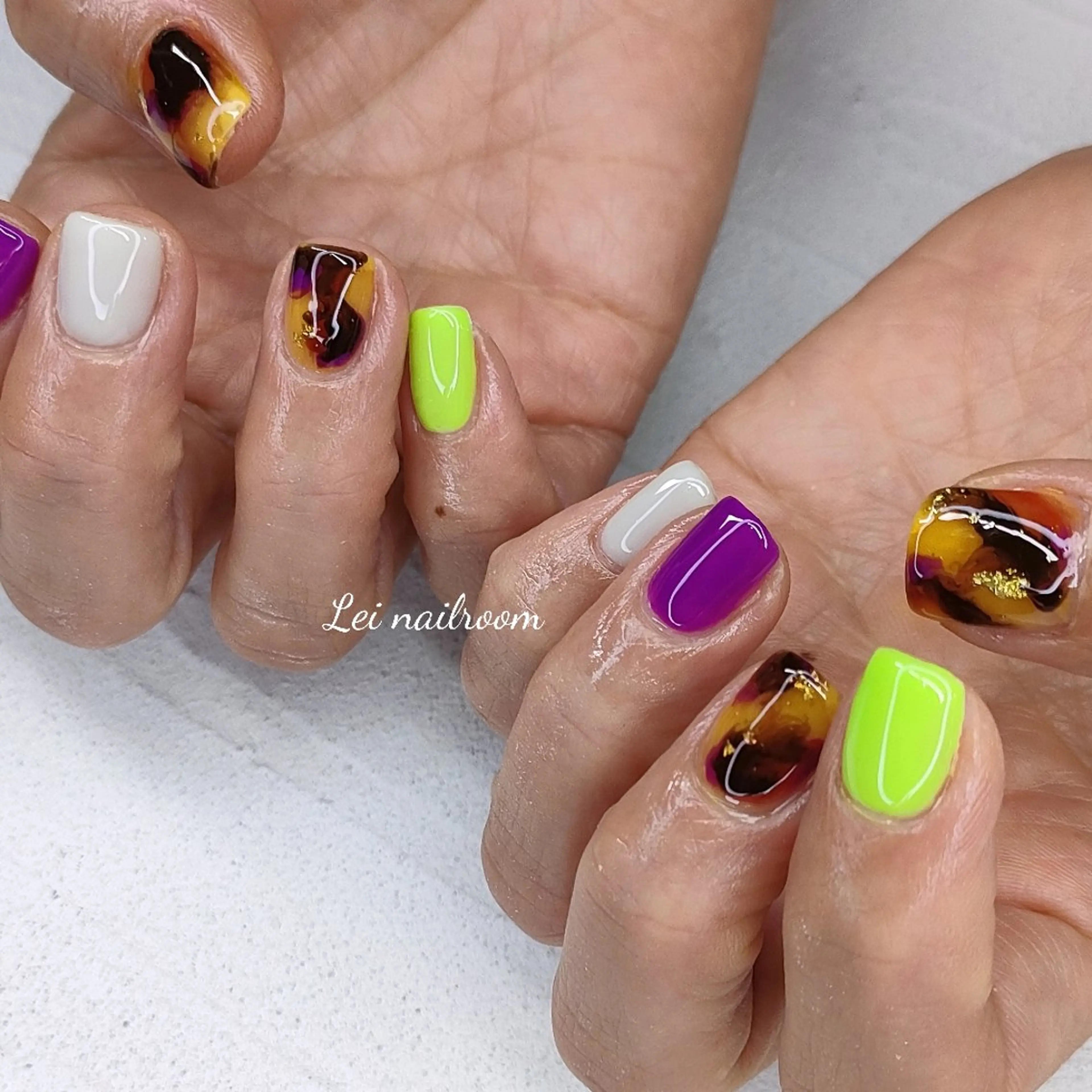 ネイル アートネイル lei🌼 nailroomのネイルデザイン