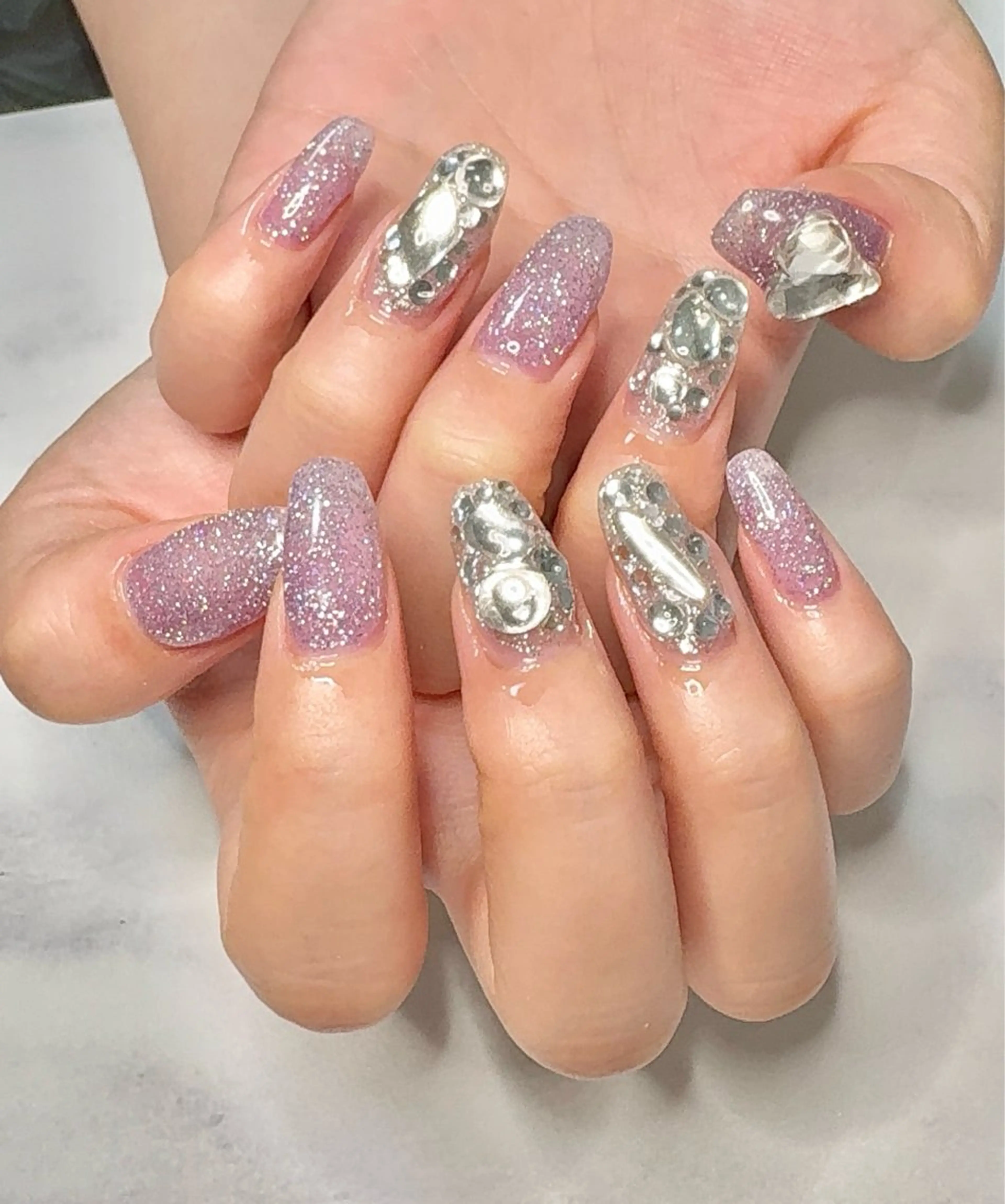 🩷ご新規様限定💅💎💎埋込み各2本💅オフ込✨の写真