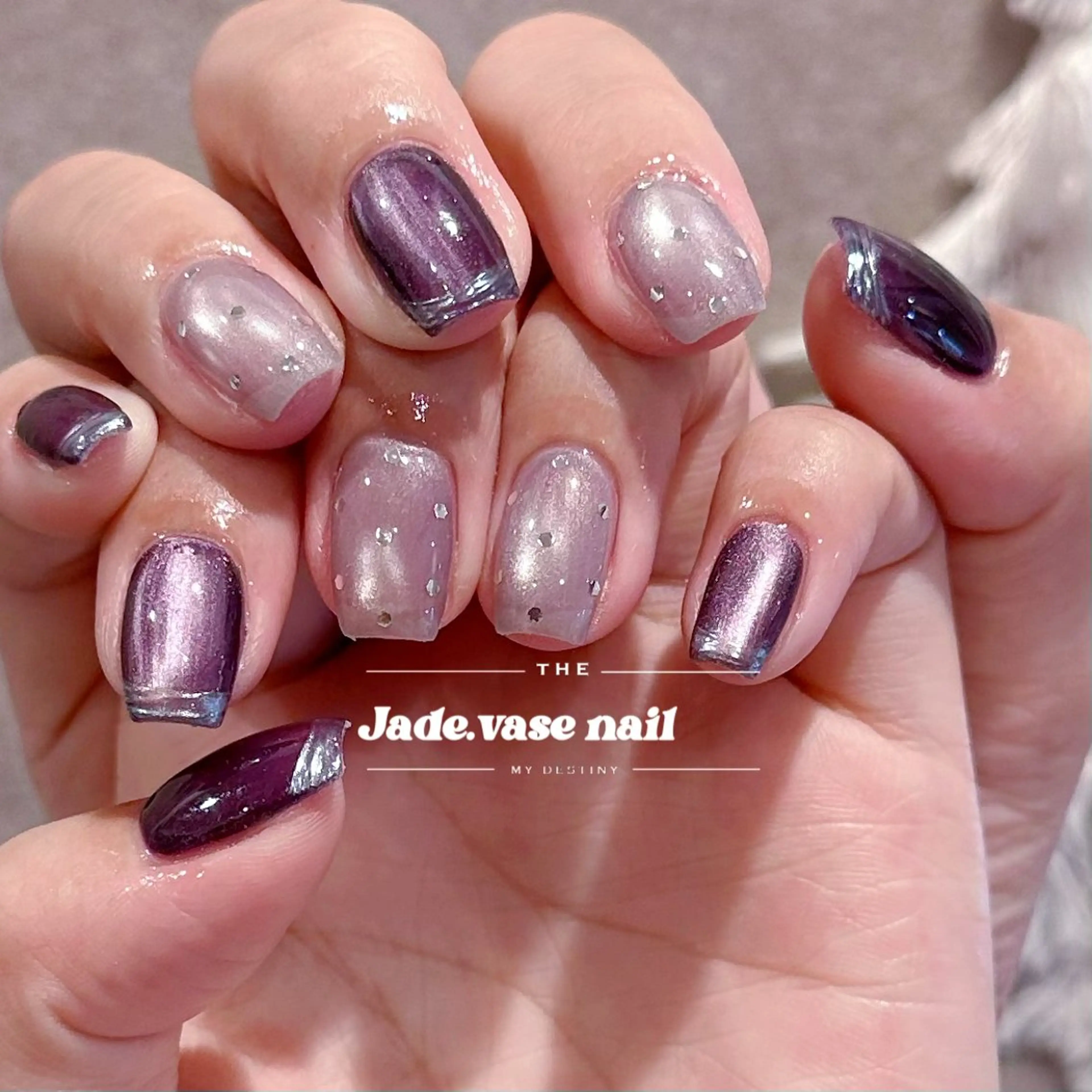 ネイル ハンドネイル ハンドケア ✰Jade.vase 银座のネイルデザイン