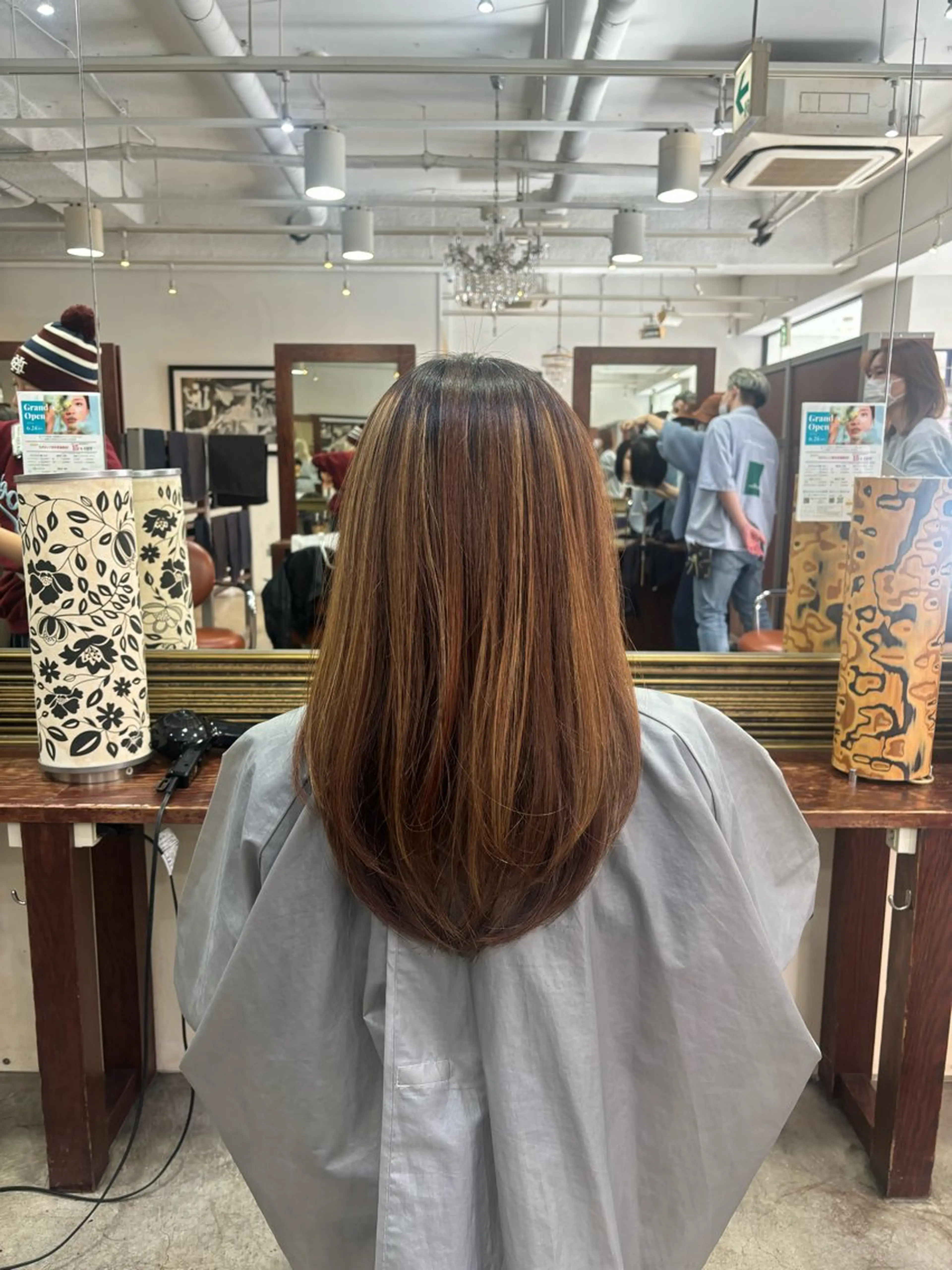 ロング カットモデル募集 木下世連のヘアスタイル