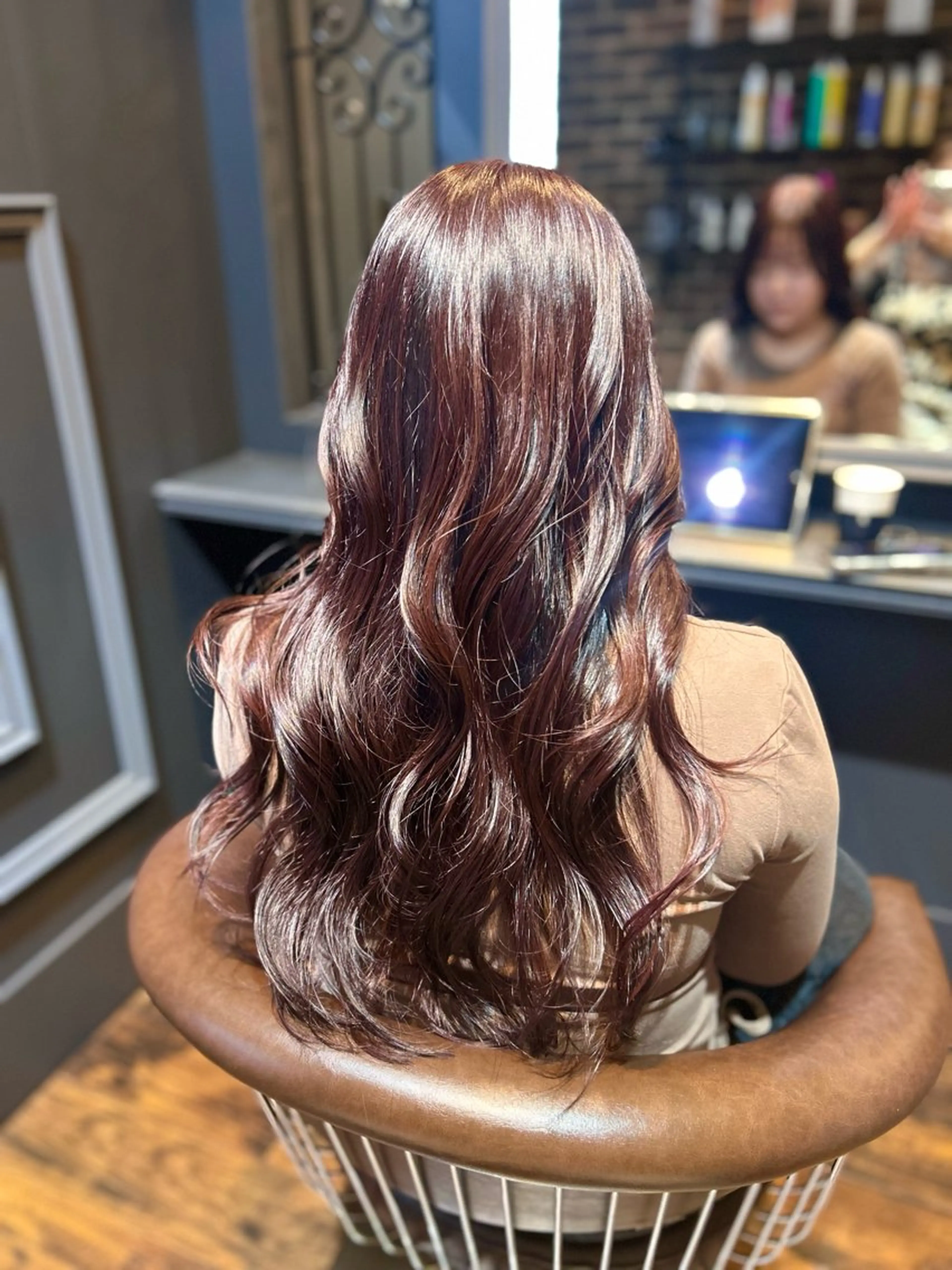 セミロング カラー ヘアアレンジ カット ヘアカラー トリートメント 🌿Rina 🌙当日予約OK🌙のヘアスタイル