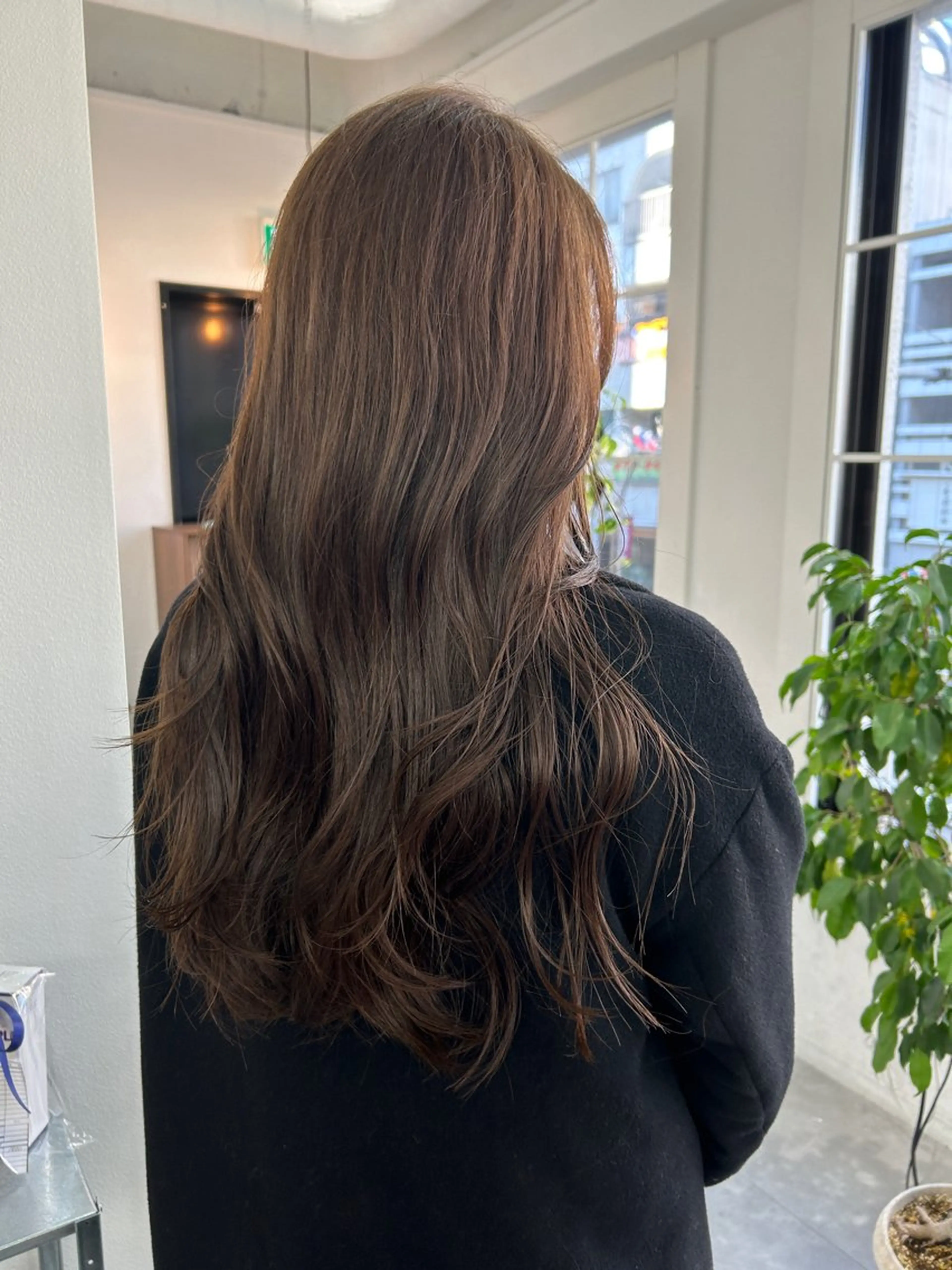 ロング カラー レイヤーボブ/ 艶カラー/サナ🌼のヘアスタイル