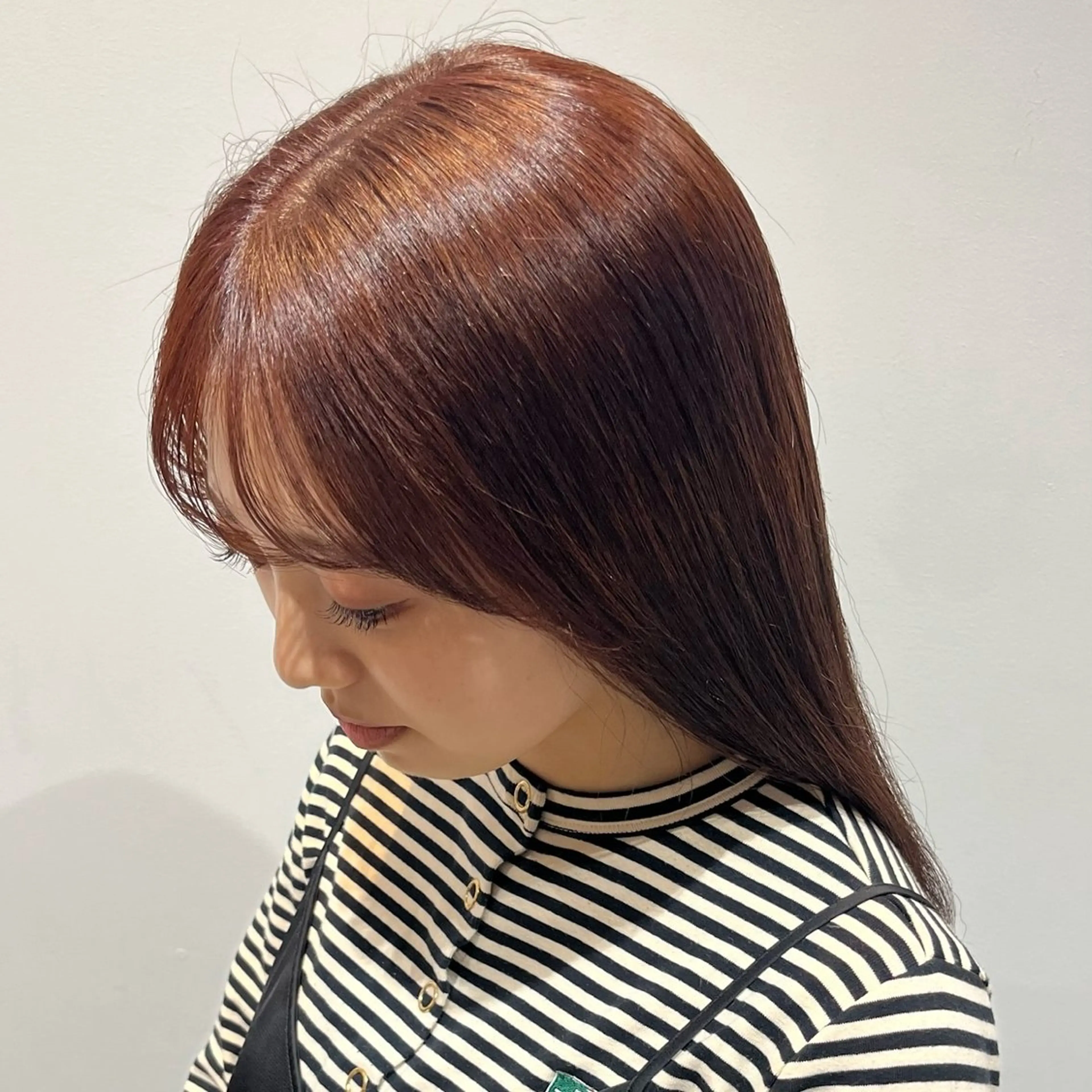 ロング カラー ヘアカラー トリートメント 韓国風/透明感カラー 🐵mayu* 🐵のヘアスタイル