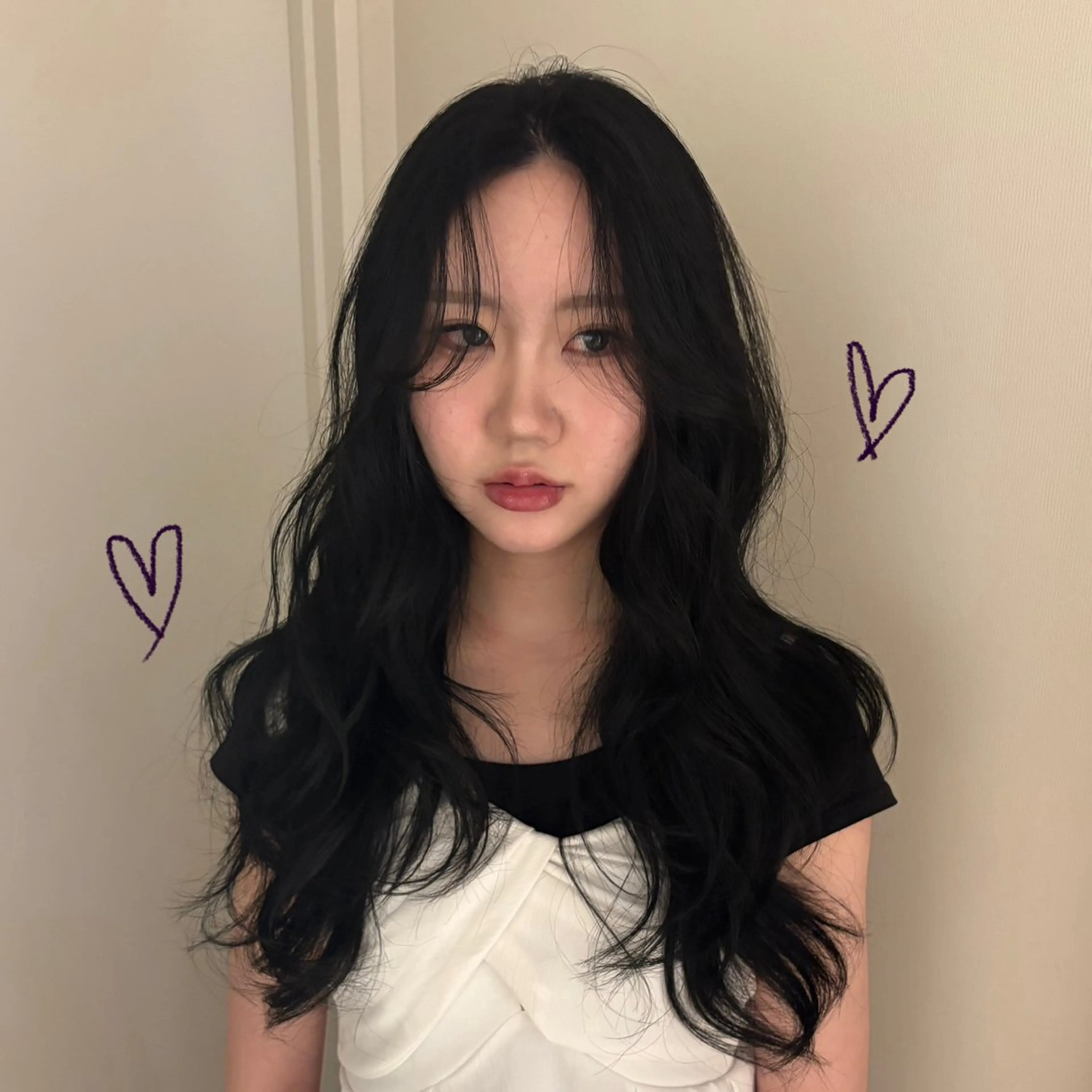 カラー ⭐︎ saayaのヘアスタイル