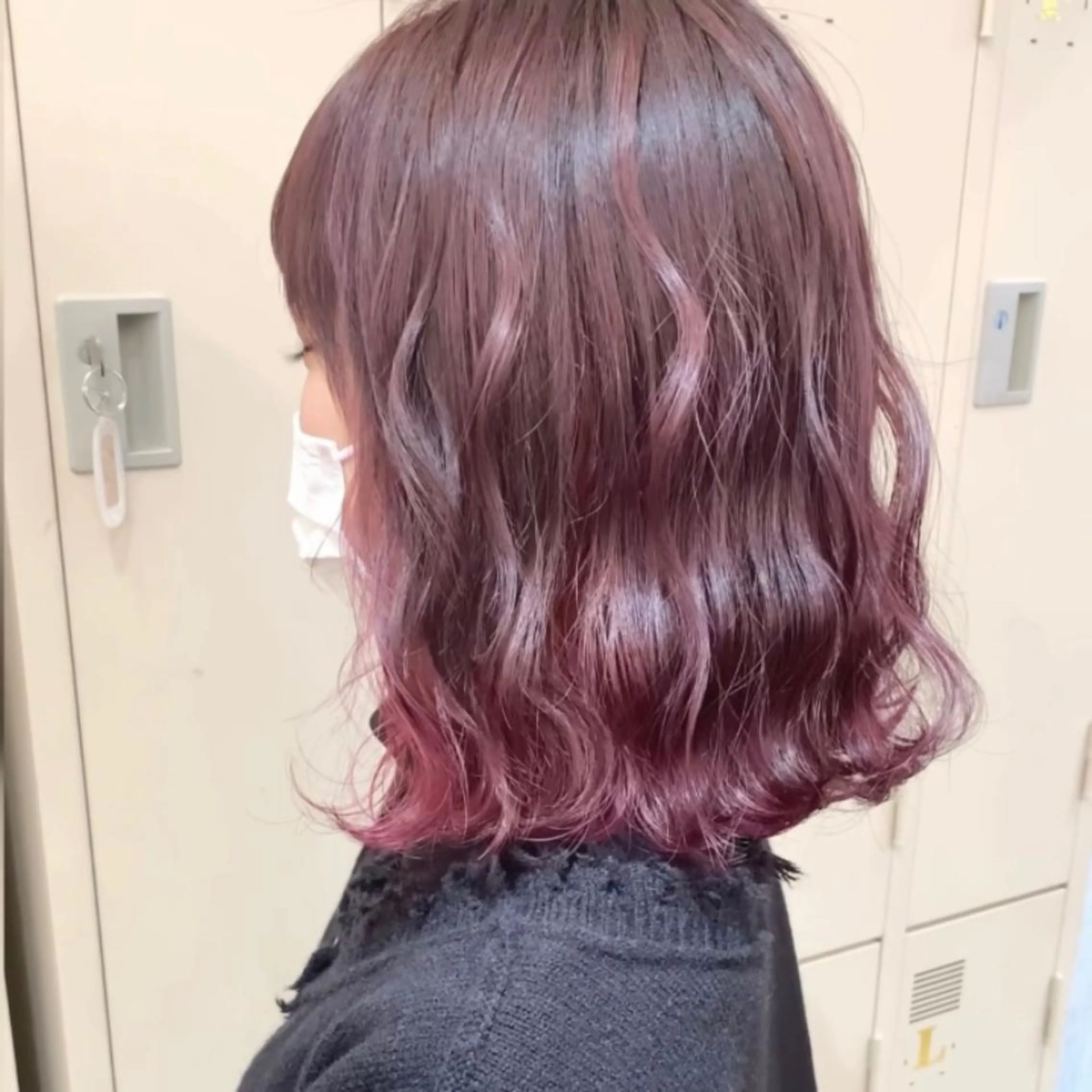 ミディアム カラー ヘアアレンジ メンズ 代表🎀 ふわモテ愛 され髪🩷yumiのヘアスタイル