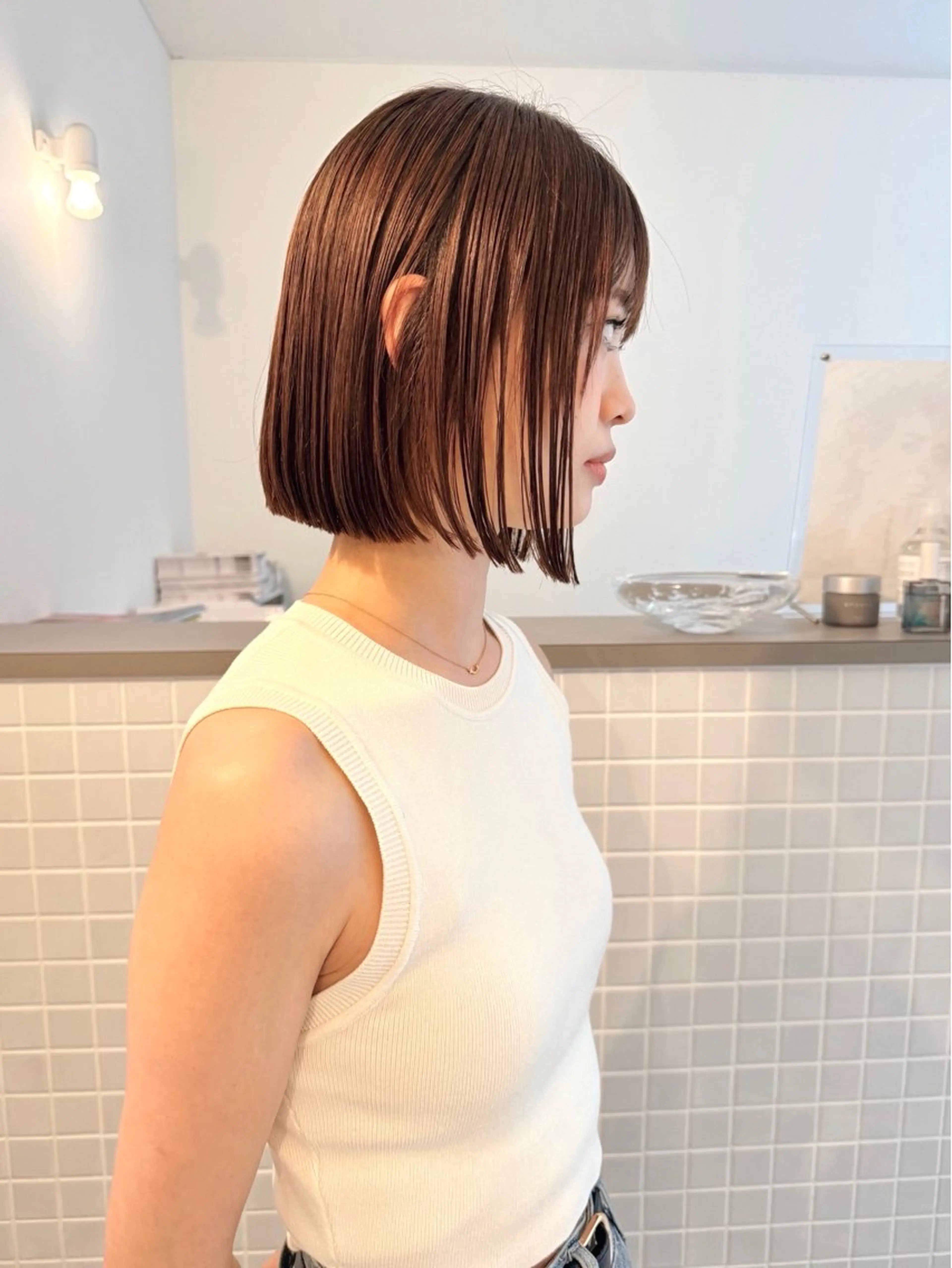 ショート カラー カット ヘアカラー トリートメント Kaito🐶/ デザイン/レイヤーのヘアスタイル