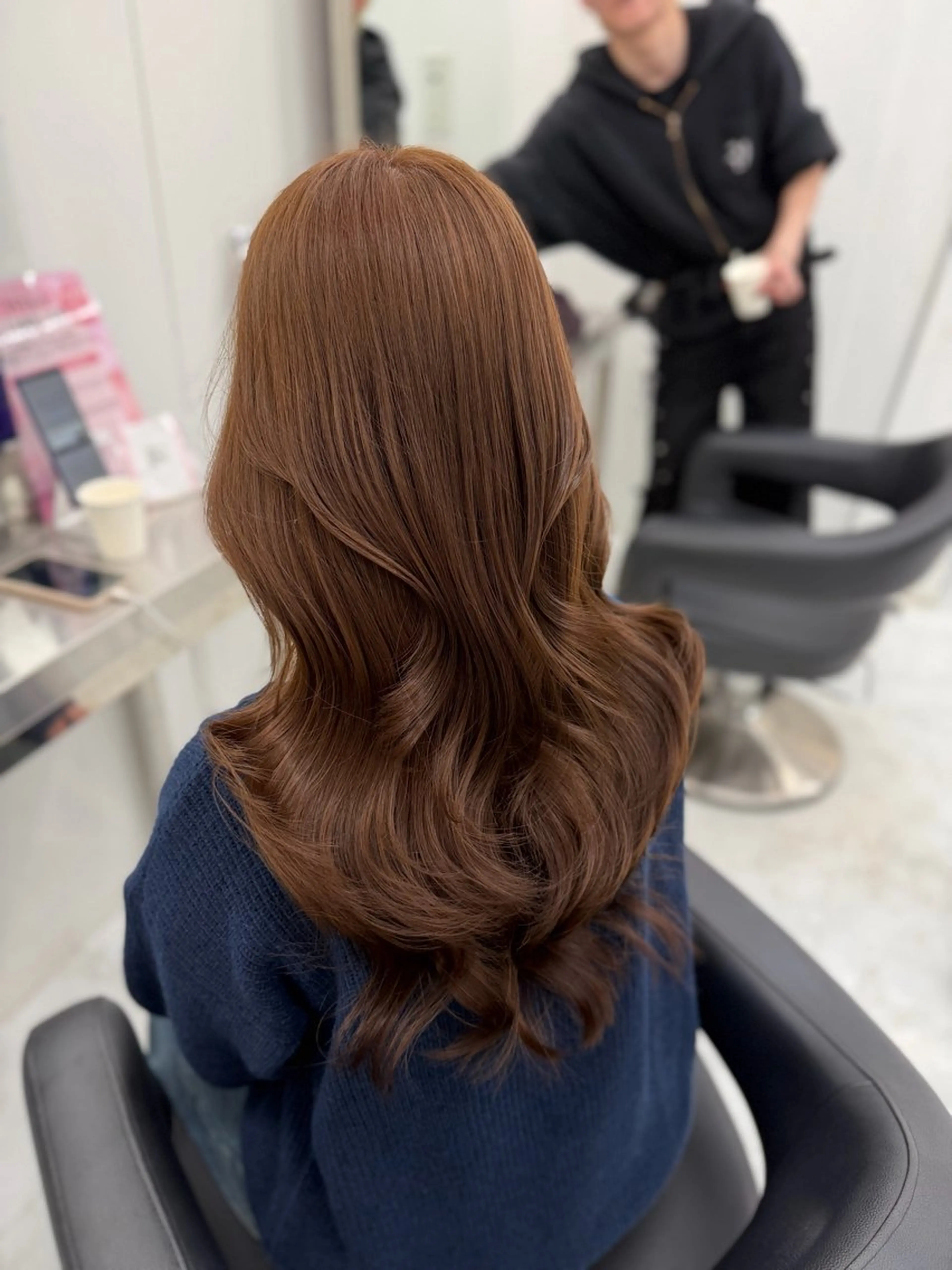 カラー カット ヘアカラー トリートメント 🎀透明感ベージュ 🎀Anju/渋谷のヘアスタイル