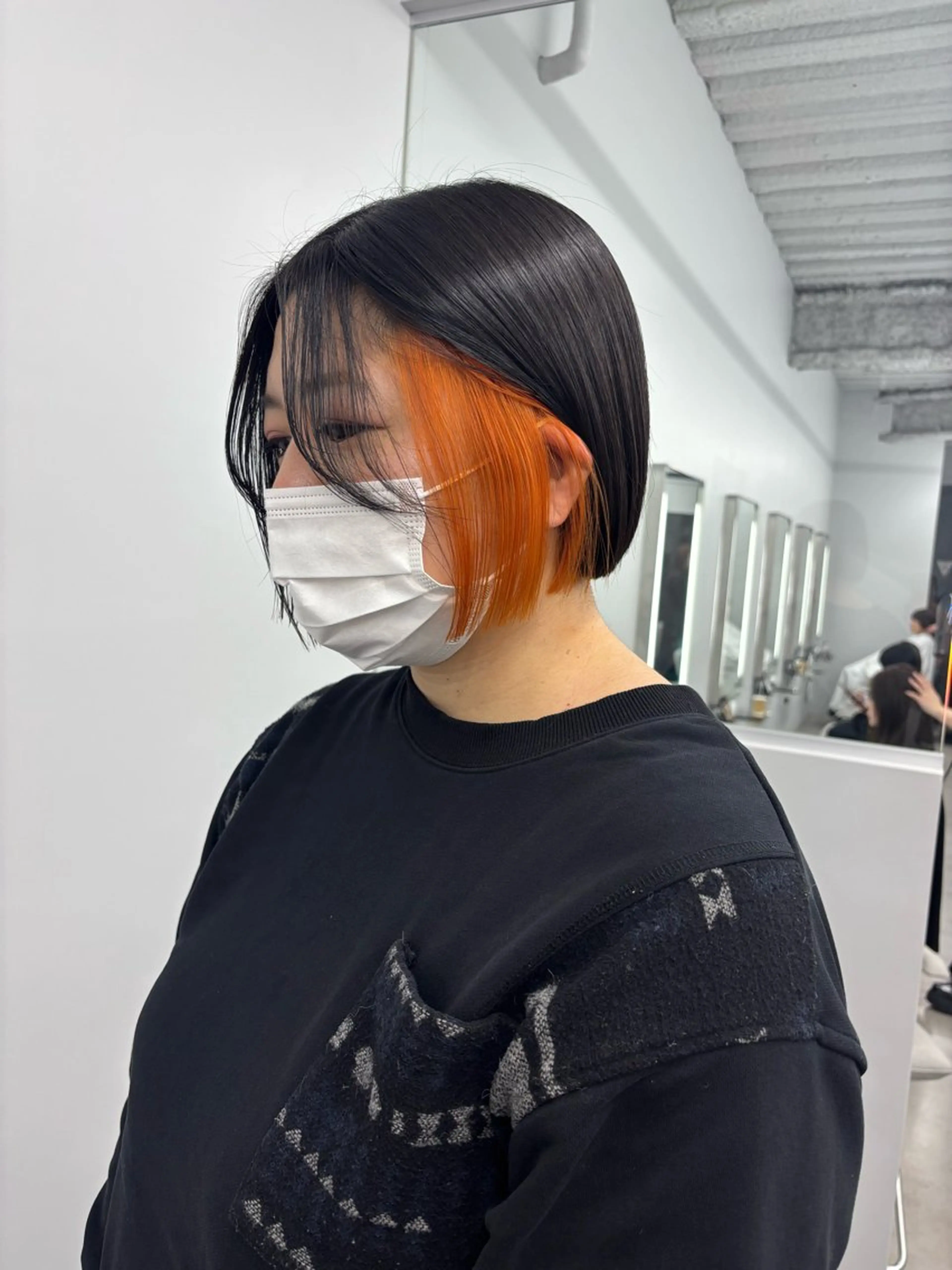 ショート ヘアカラー トリートメント ROCCO east / りんなのヘアスタイル