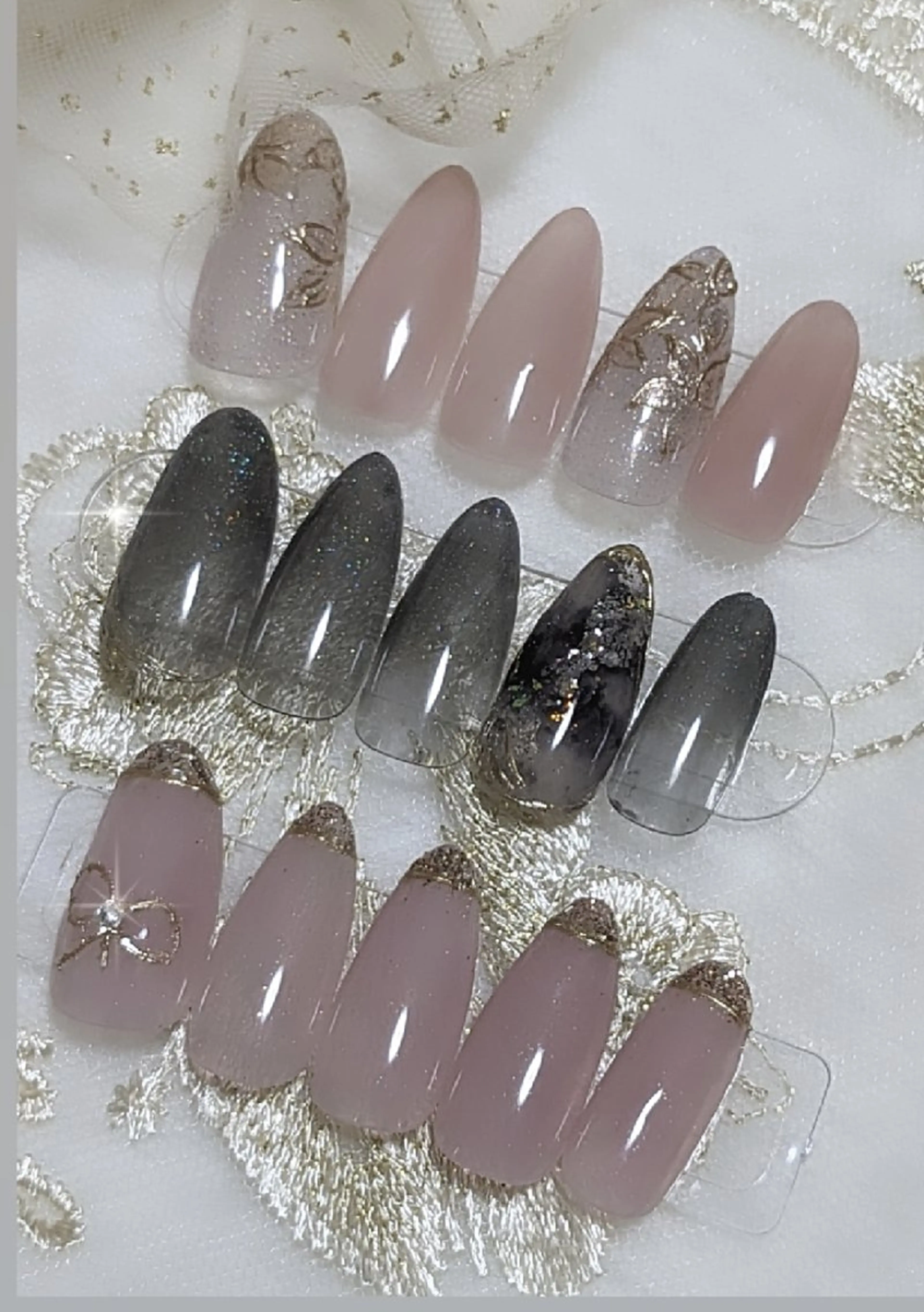 ネイル キラキラネイル Pureru✨ 🌹yukoのネイルデザイン