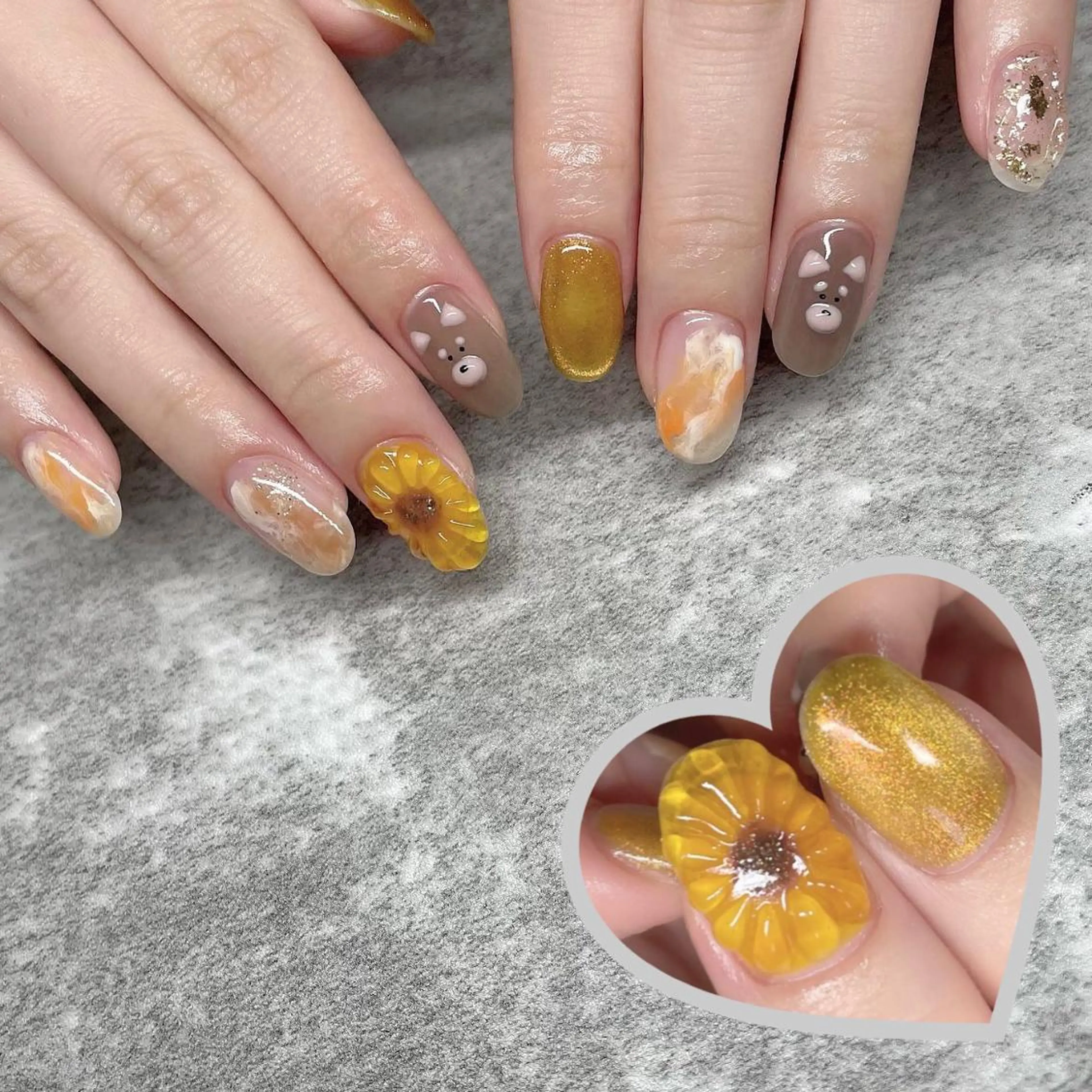 ネイル ハンドネイル y39nail toshiのネイルデザイン