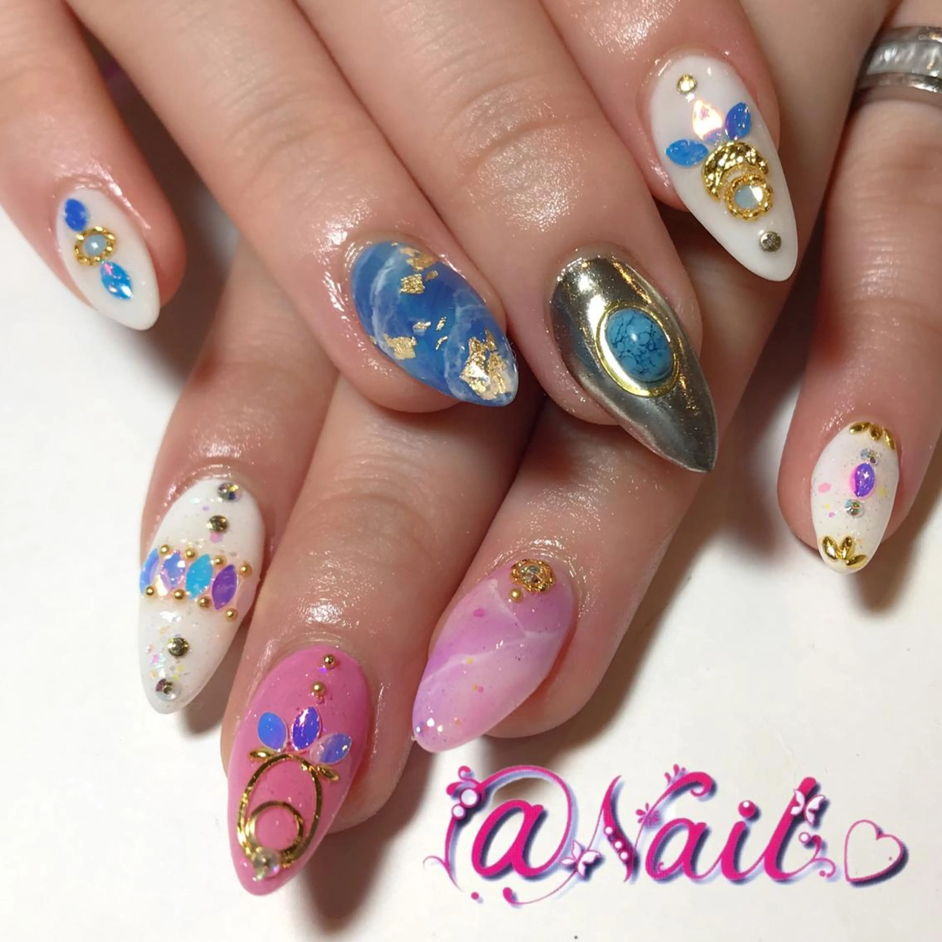 ネイル 小尾 栞のネイルデザイン