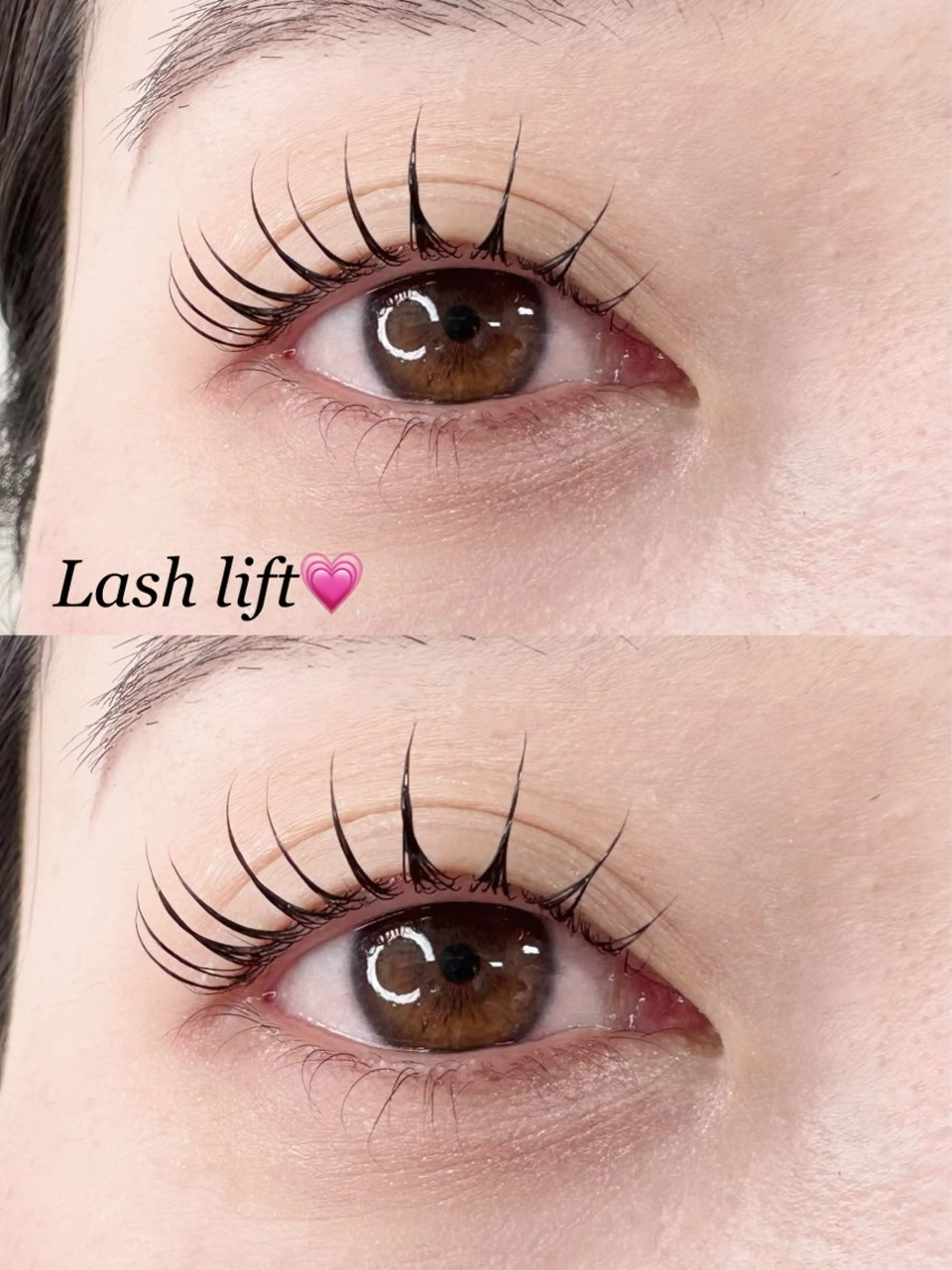 似合わせまつ毛パーマ(上)の写真